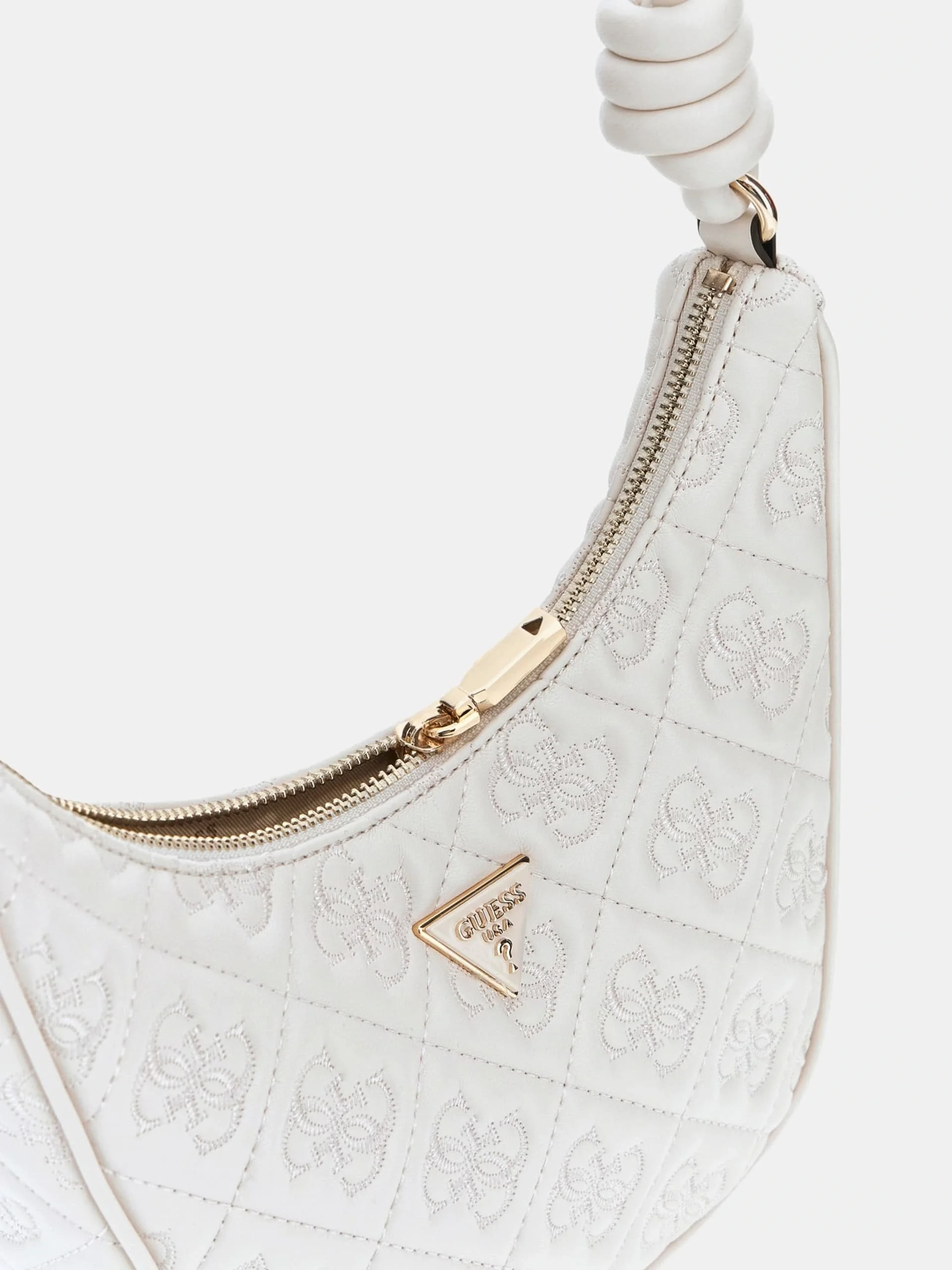 Guess Adelasia Kadın Beyaz El Çantası HWQL9658180-OFF