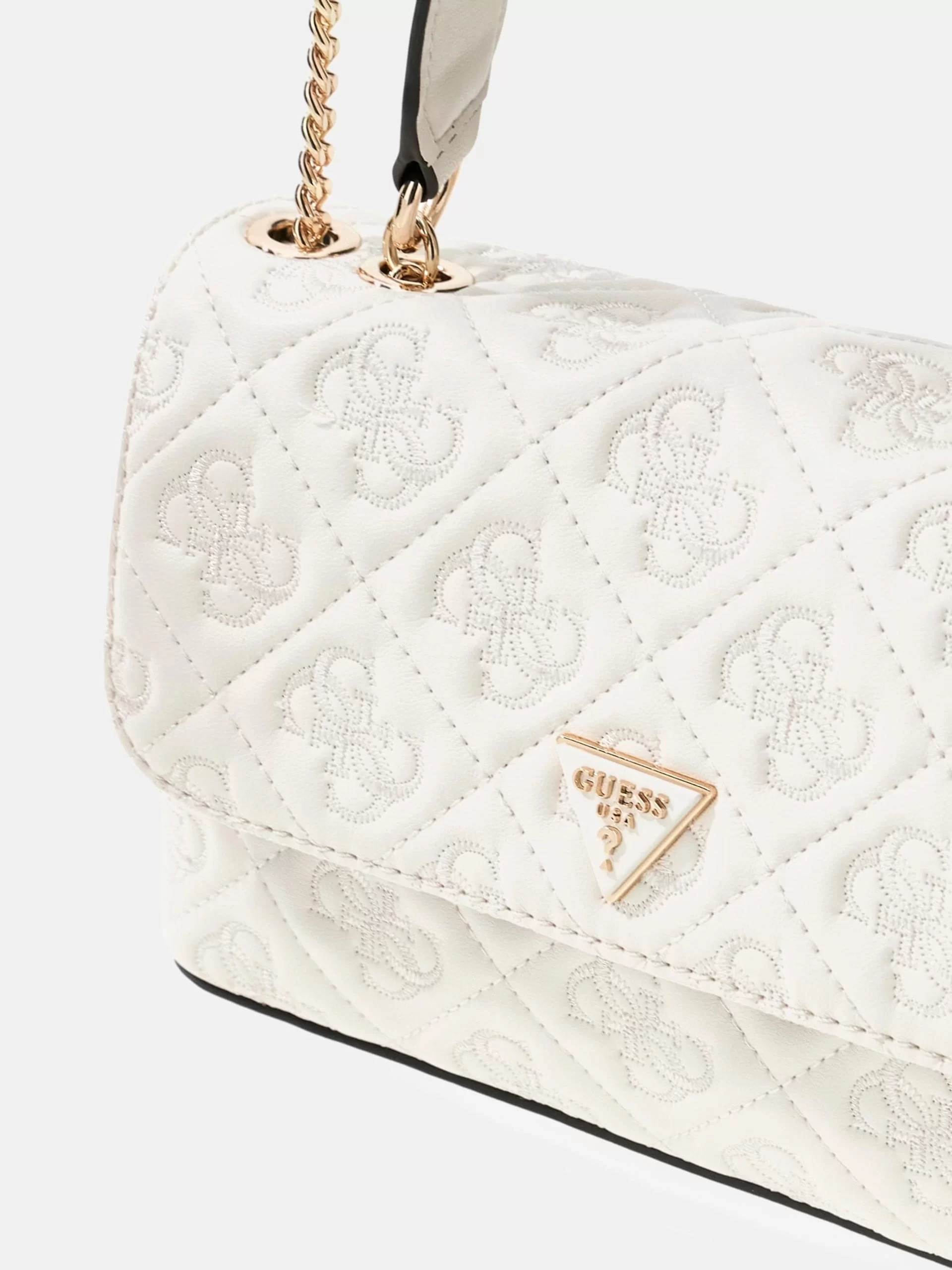 Guess Adelasia Kadın Beyaz Omuz Çantası HWQL9658210-OFF