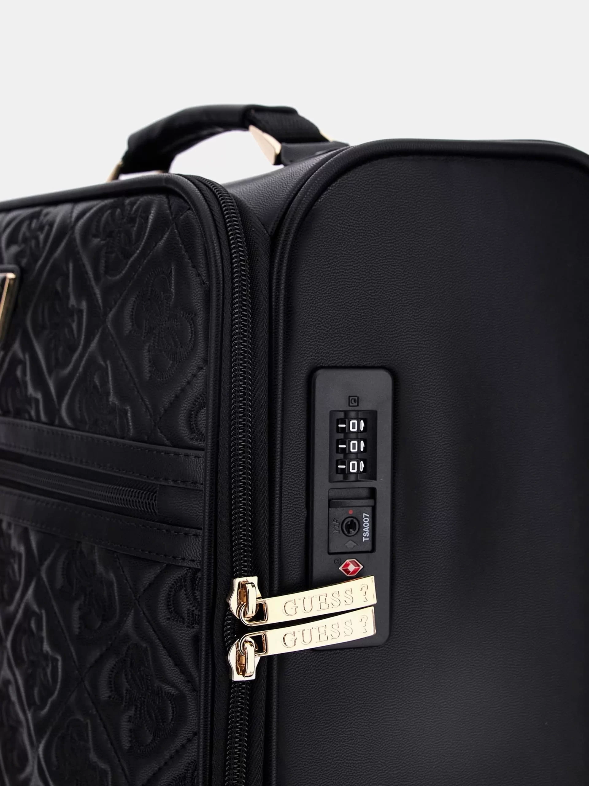Guess Adelasia Kadın Siyah Kabin Boy Valiz TWQL9658983-BLA