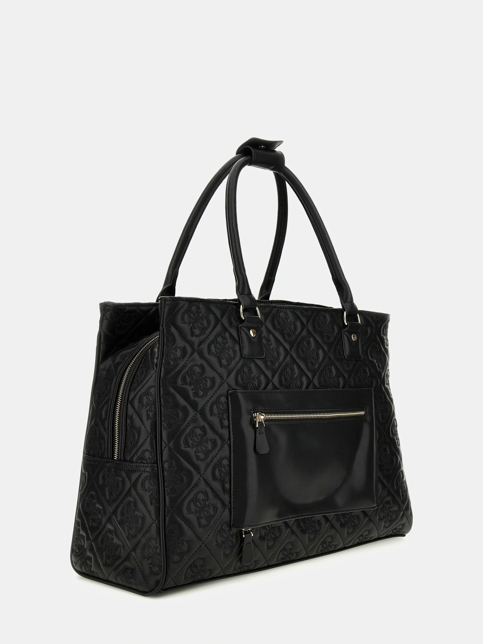 Guess Adelasia Kadın Siyah Seyahat Çantası TWQL9658919-BLA