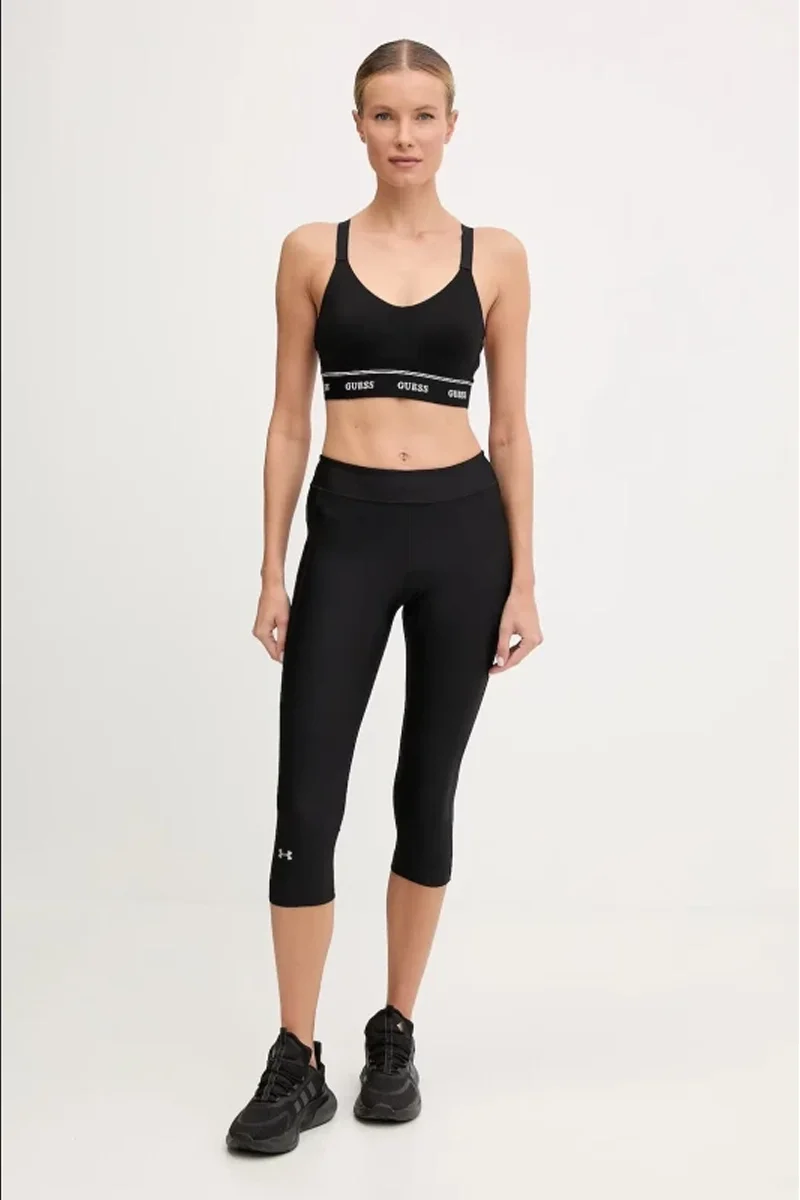 Guess Alba Kadın Siyah Aktif Spor Sütyeni V5BP02K1942-JBLK