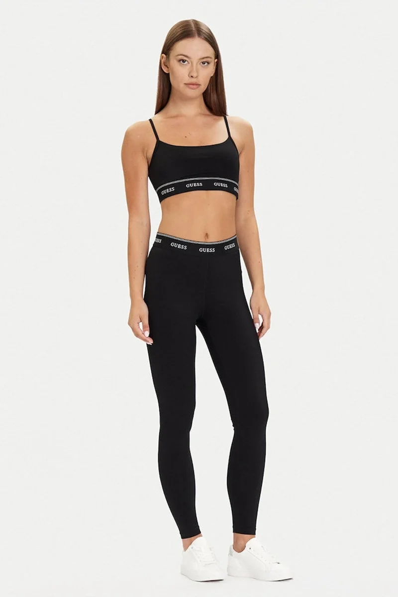 Guess Alba Kadın Siyah Aktif Tayt V5BB06K1942-JBLK