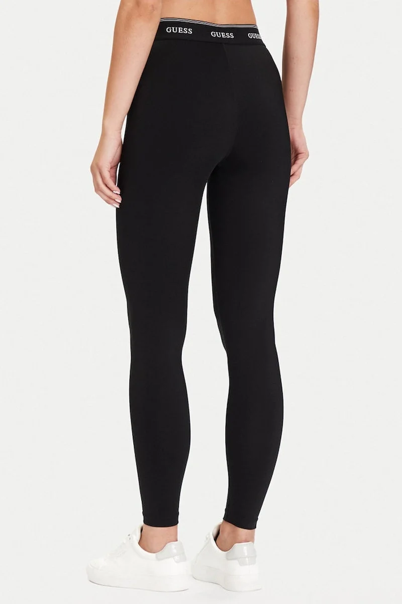 Guess Alba Kadın Siyah Aktif Tayt V5BB06K1942-JBLK