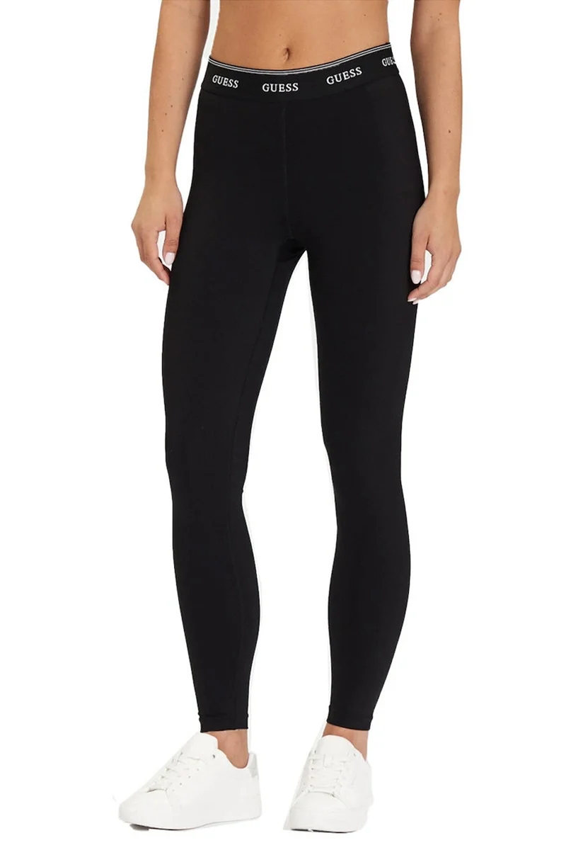 Guess Alba Kadın Siyah Aktif Tayt V5BB06K1942-JBLK