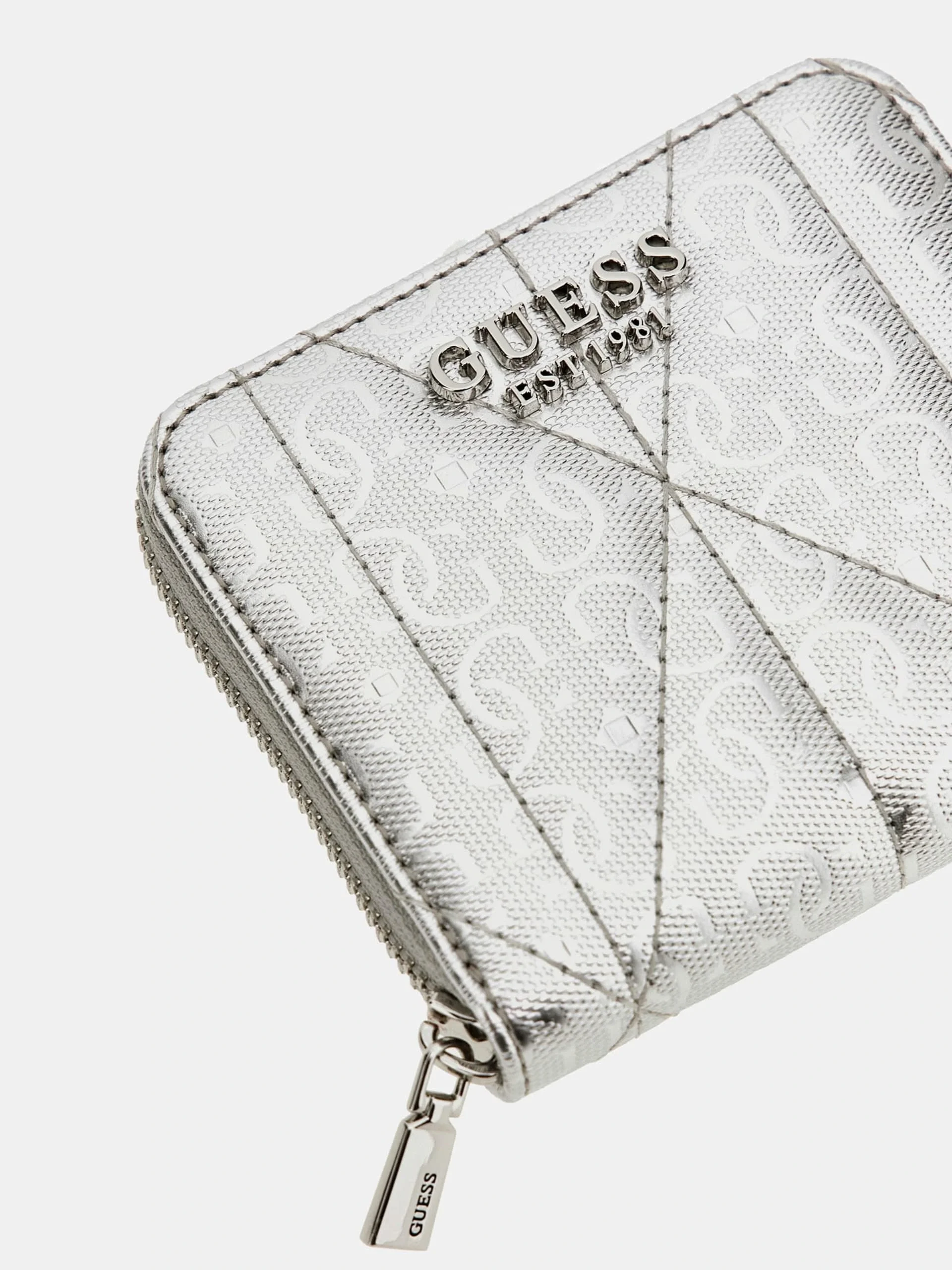 Guess Aldina Kadın Gri Cüzdan SWGY9663137-SIL