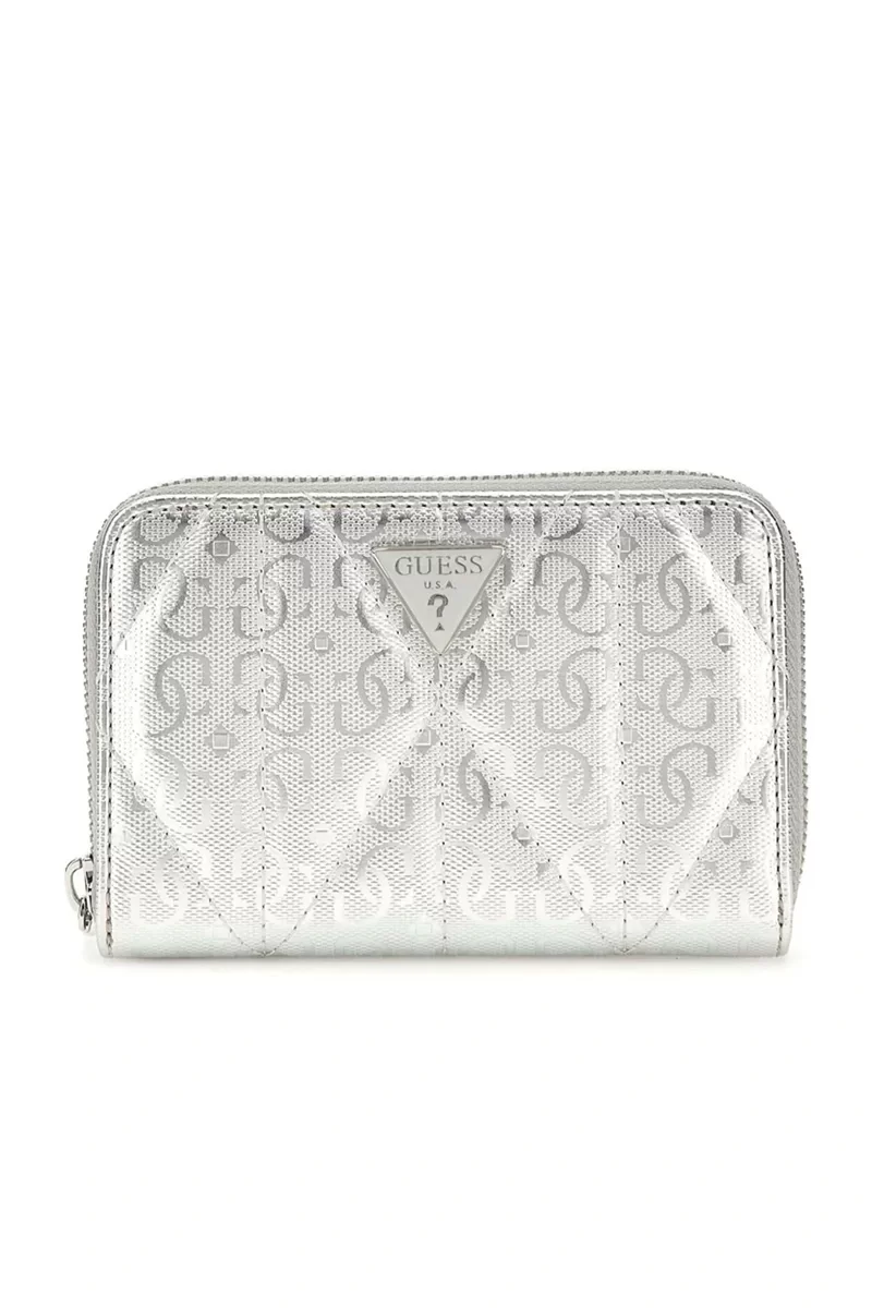Guess Aldina Kadın Gri Cüzdan SWGY9663140-SIL