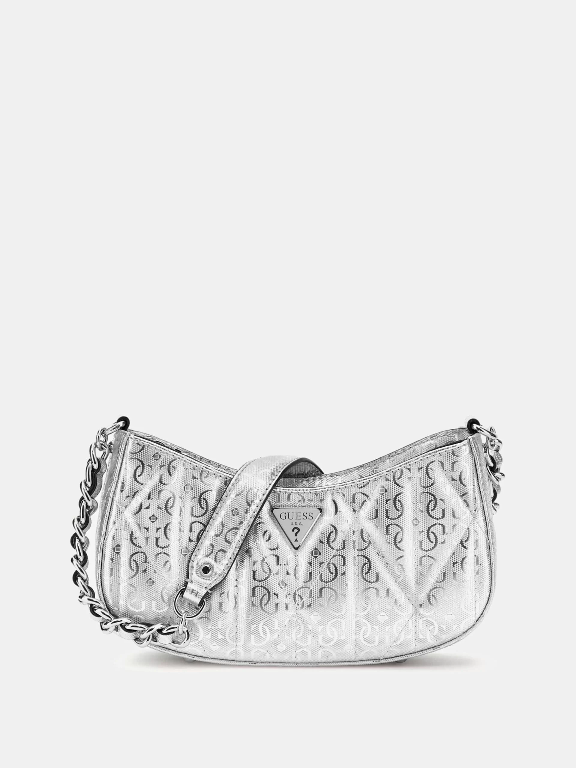 Guess Aldina Kadın Gri El Çantası HWGY9663170-SIL