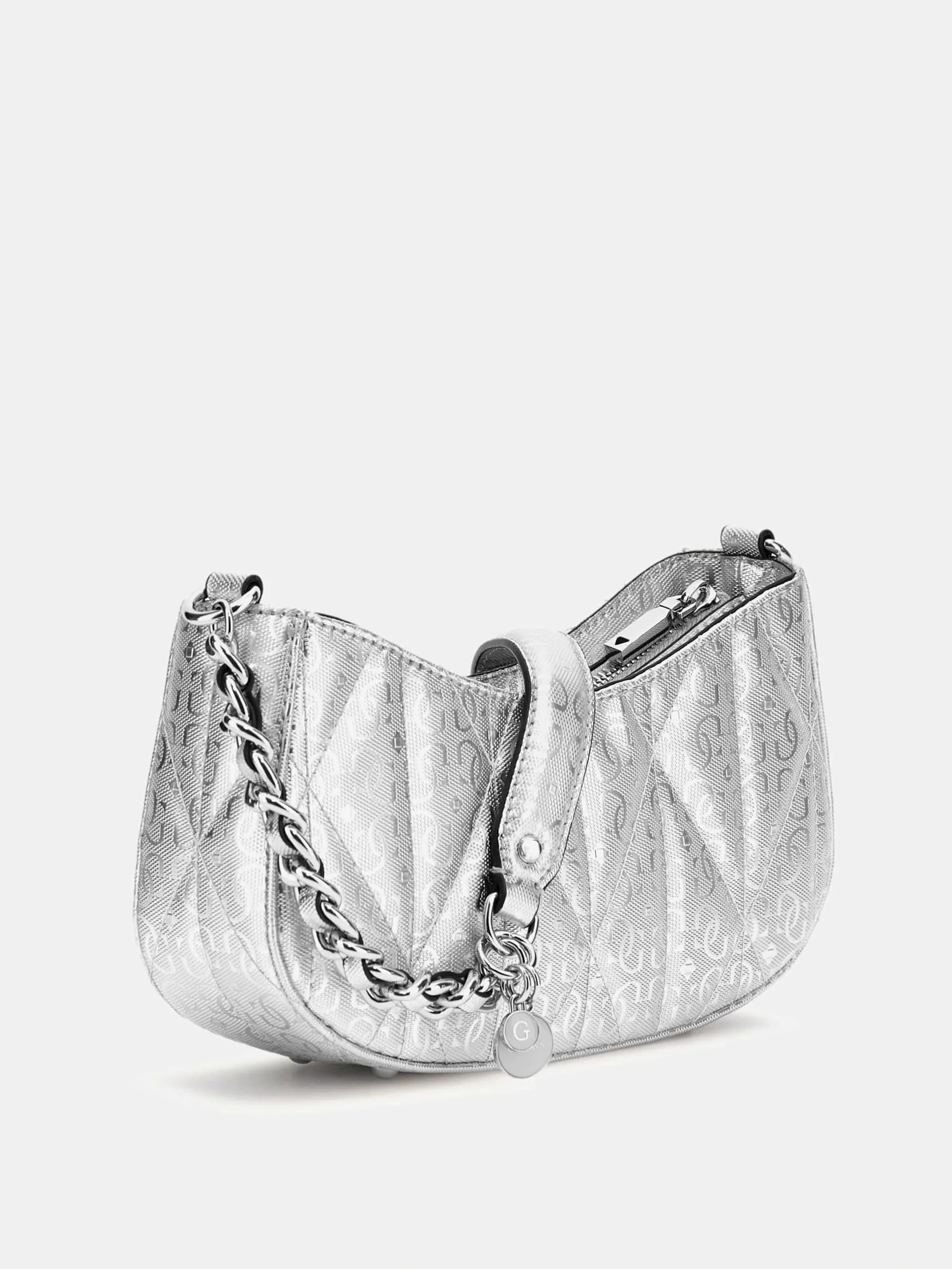 Guess Aldina Kadın Gri El Çantası HWGY9663170-SIL