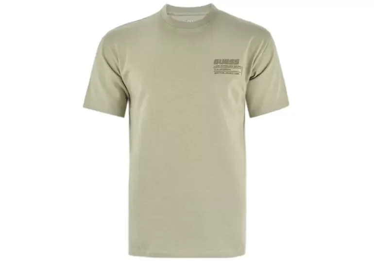Guess ALIOTH CN T-SHIRT Erkek Gri T-shirt Z4BI05K8FQ4-G1CA