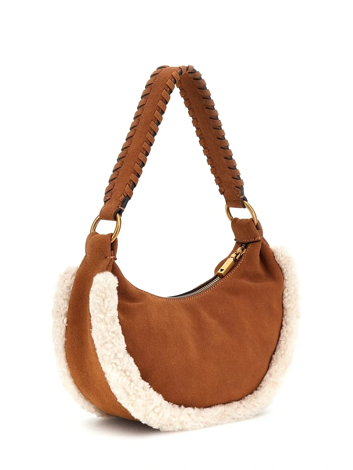 Guess Amita Kadın Kahverengi Deri Omuz Çantası HWSW9539720-COG