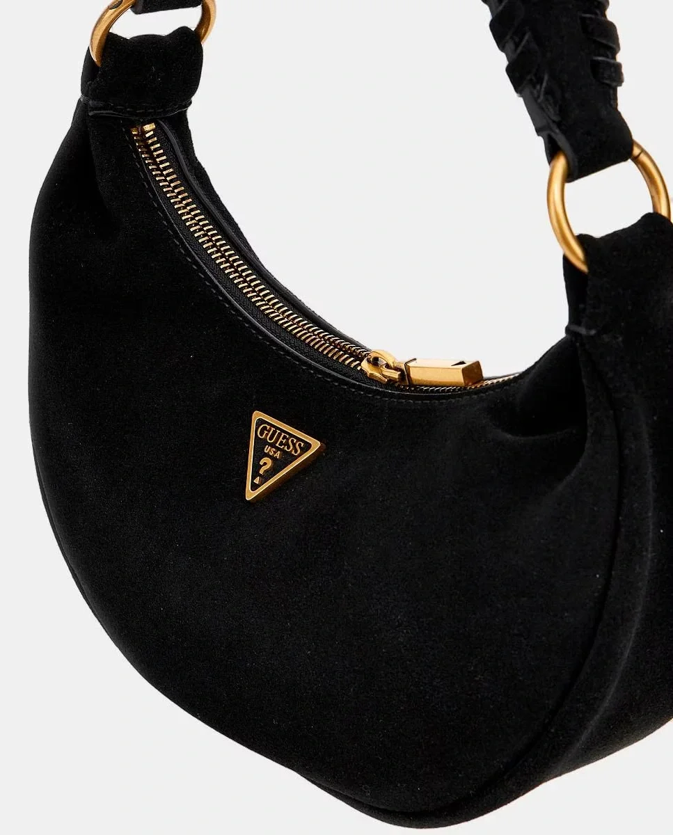 Guess Amita Kadın Siyah Deri Omuz Çantası HWSB9539720-BLA