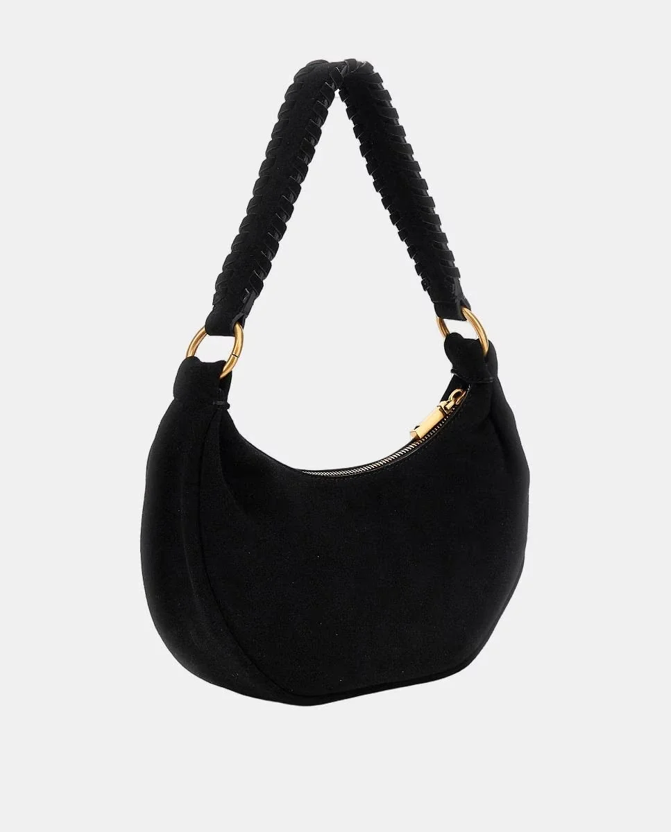 Guess Amita Kadın Siyah Deri Omuz Çantası HWSB9539720-BLA