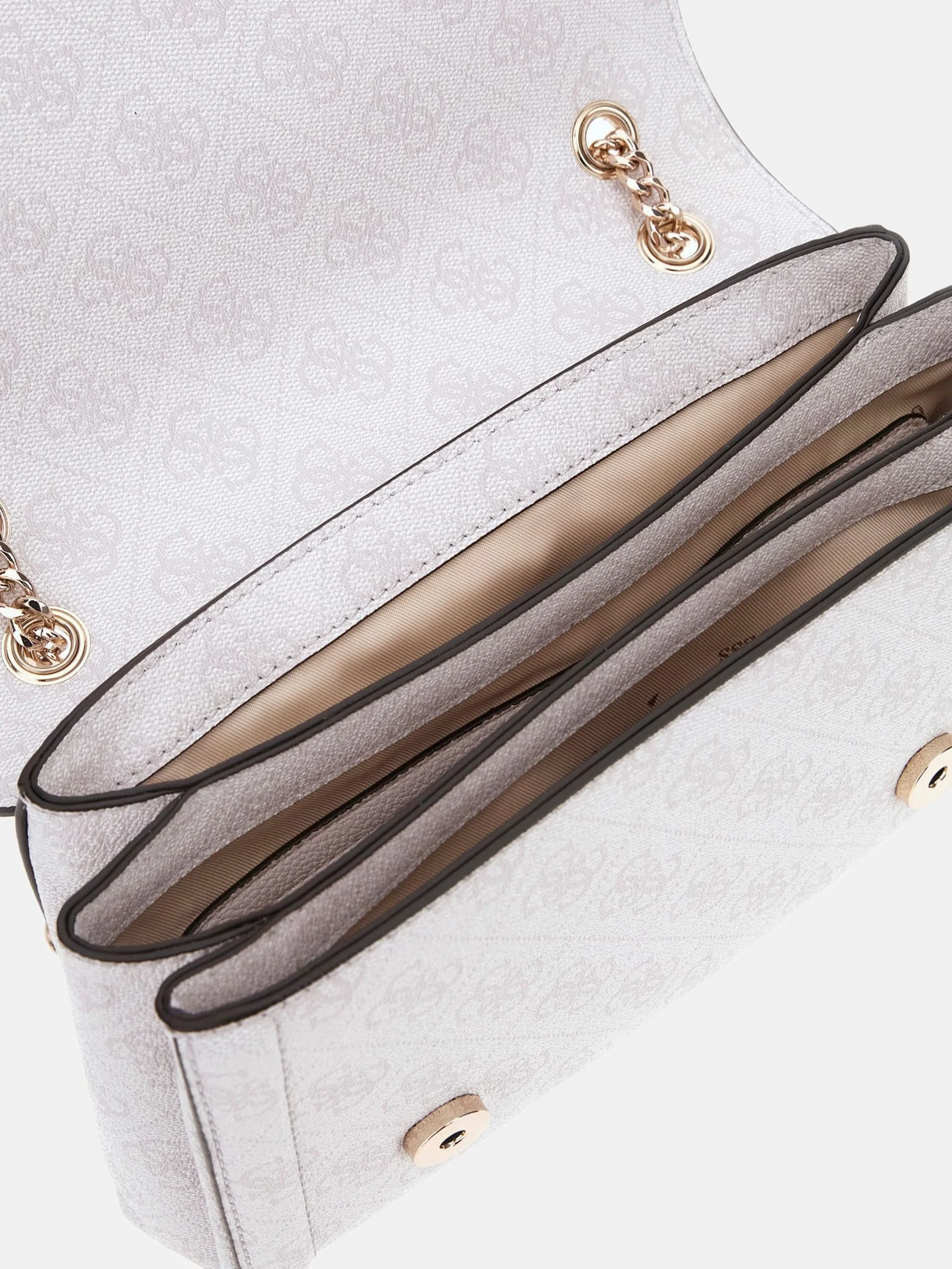 Guess Anadela Kadın Beyaz Omuz Çantası HWBG9672210-WLO