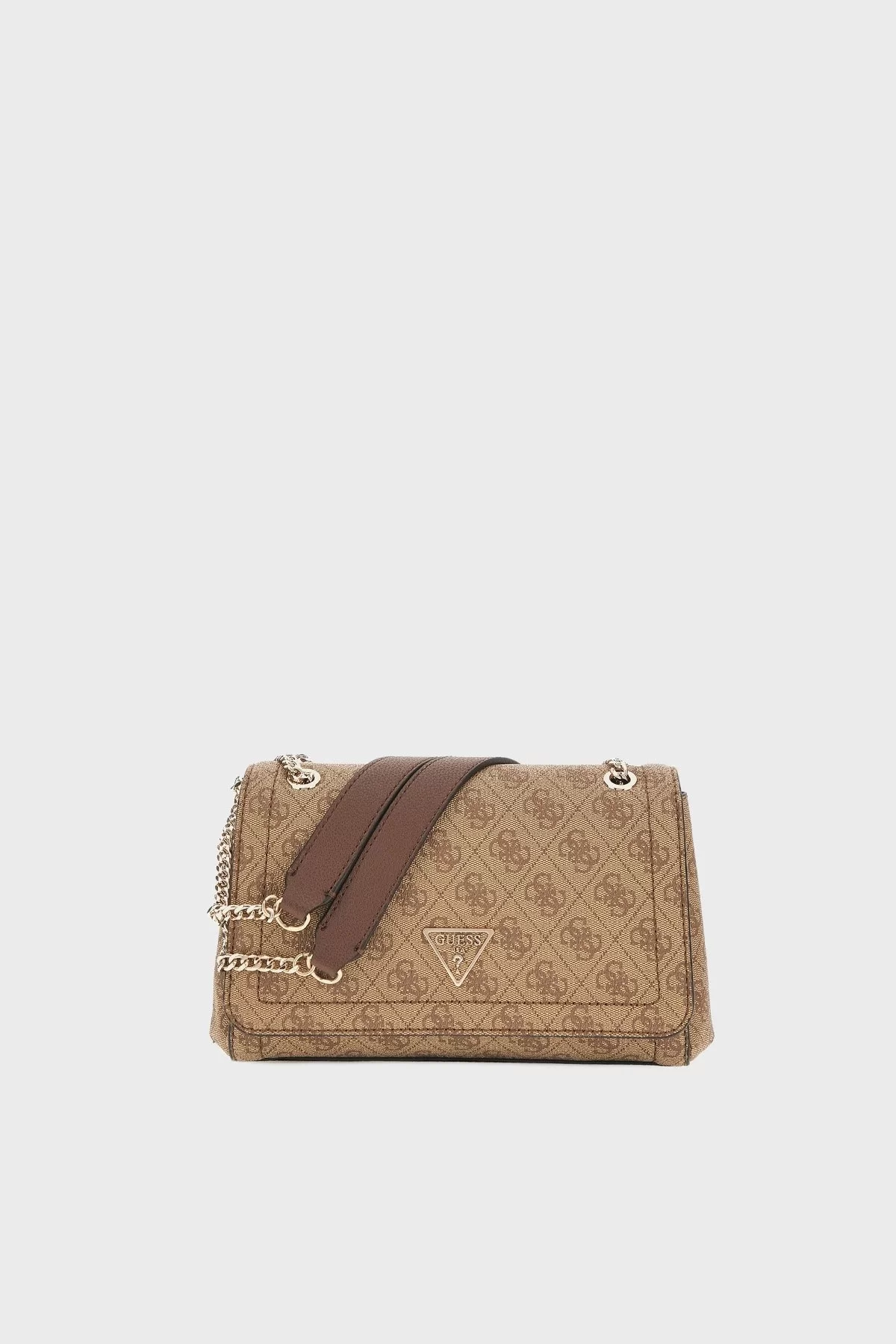 Guess Anadela Kadın Kahverengi Omuz Çantası HWBG9672210-LGW