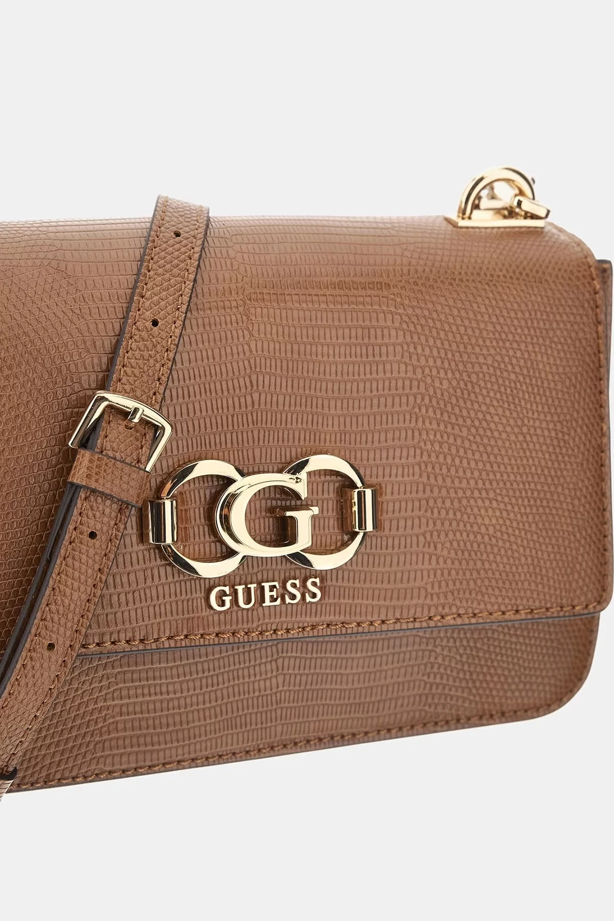 Guess Anadela Kadın Kahverengi Omuz Çantası HWKG9624200-TAU