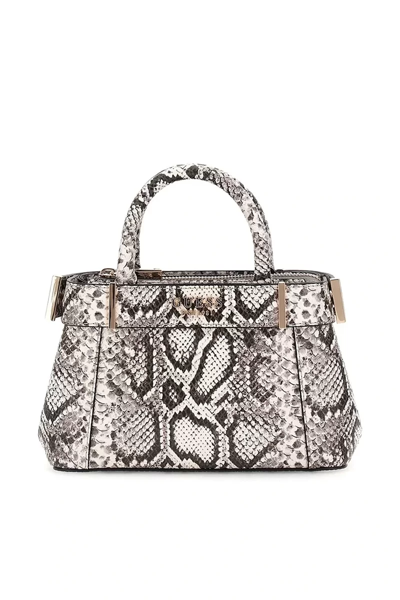 Guess Anadela Mını Satchel Kadın Kahverengi Mini Çanta HWKG9633760-NAT