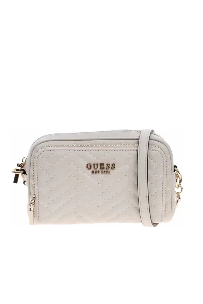 Guess ANNING CAMERA CROSSBODY Kadın Krem Çapraz Çanta HWQG9508140-STO