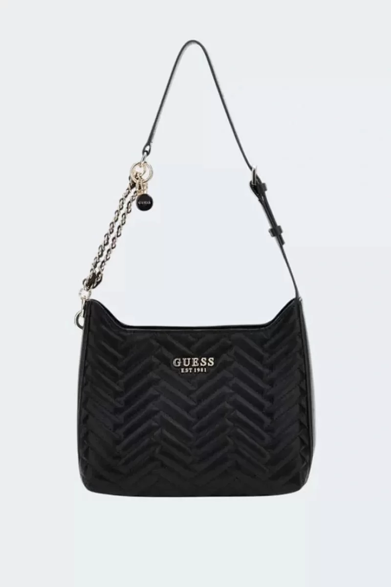 Guess ANNING SHOULDER BAG Kadın Siyah Omuz Çantası HWQG9508180-BLA