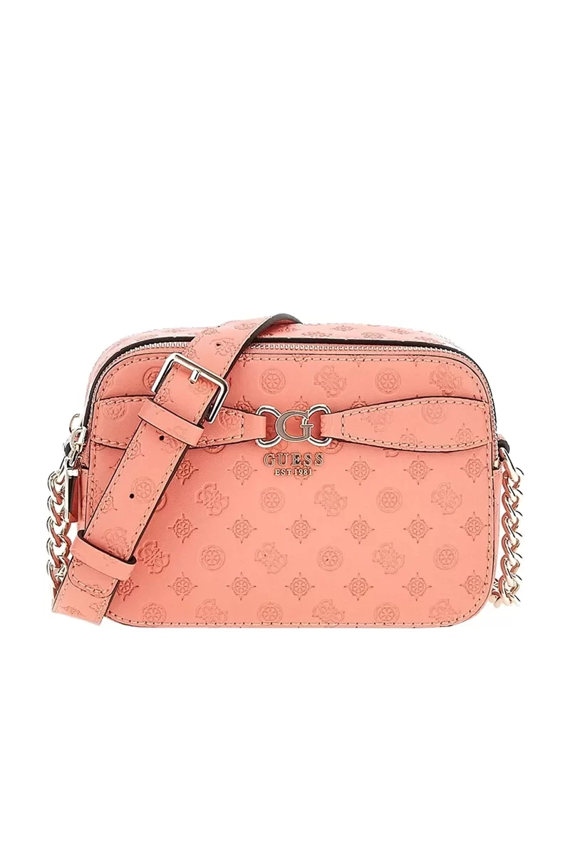 Guess ARLENA LOGO CAMERA C Kadın Pembe Çapraz Çanta HWPG9336140-CLL