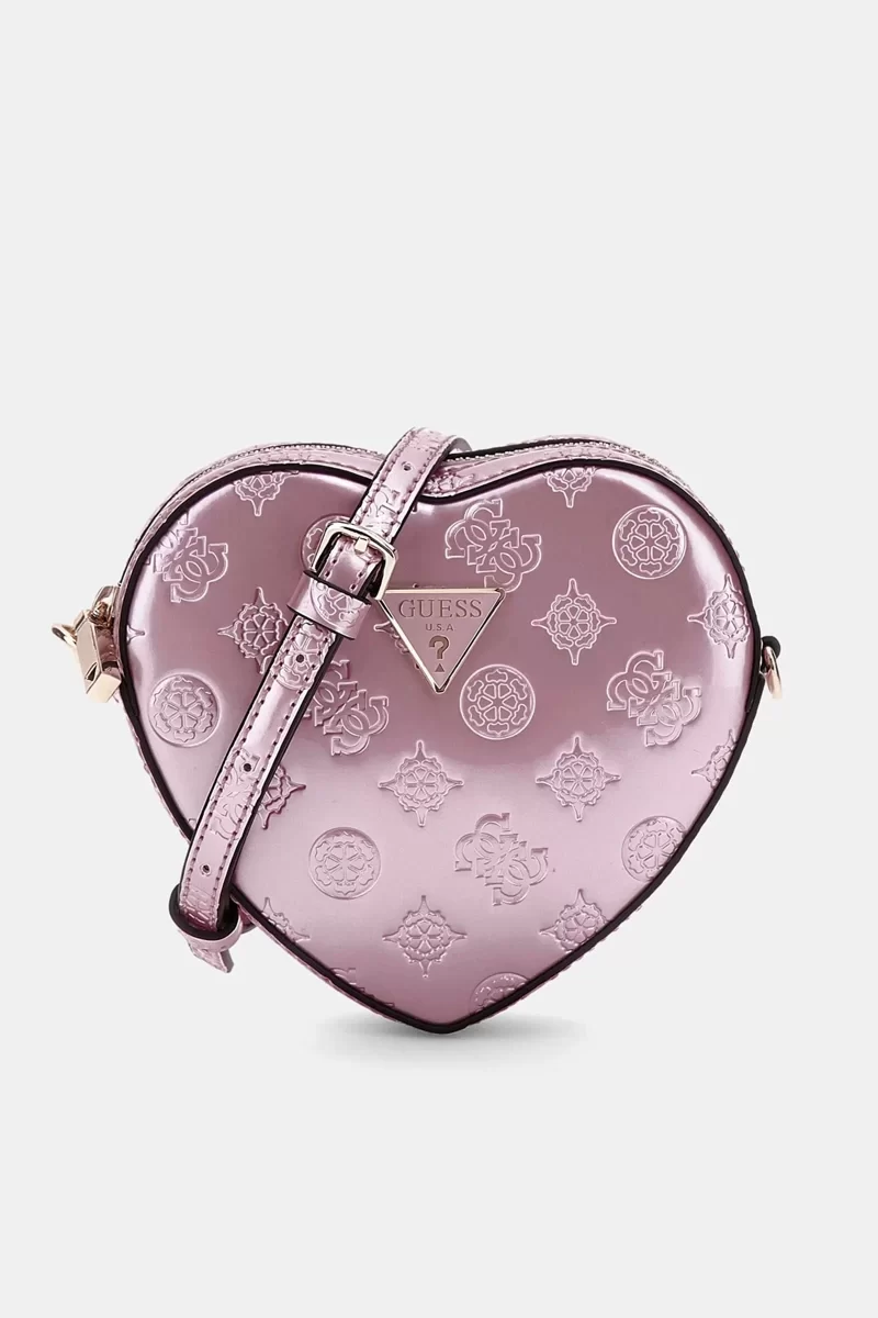 Guess ARNELA MINI HEART BAG Kadın Pembe Mini Çanta HWTG9496770-OCL