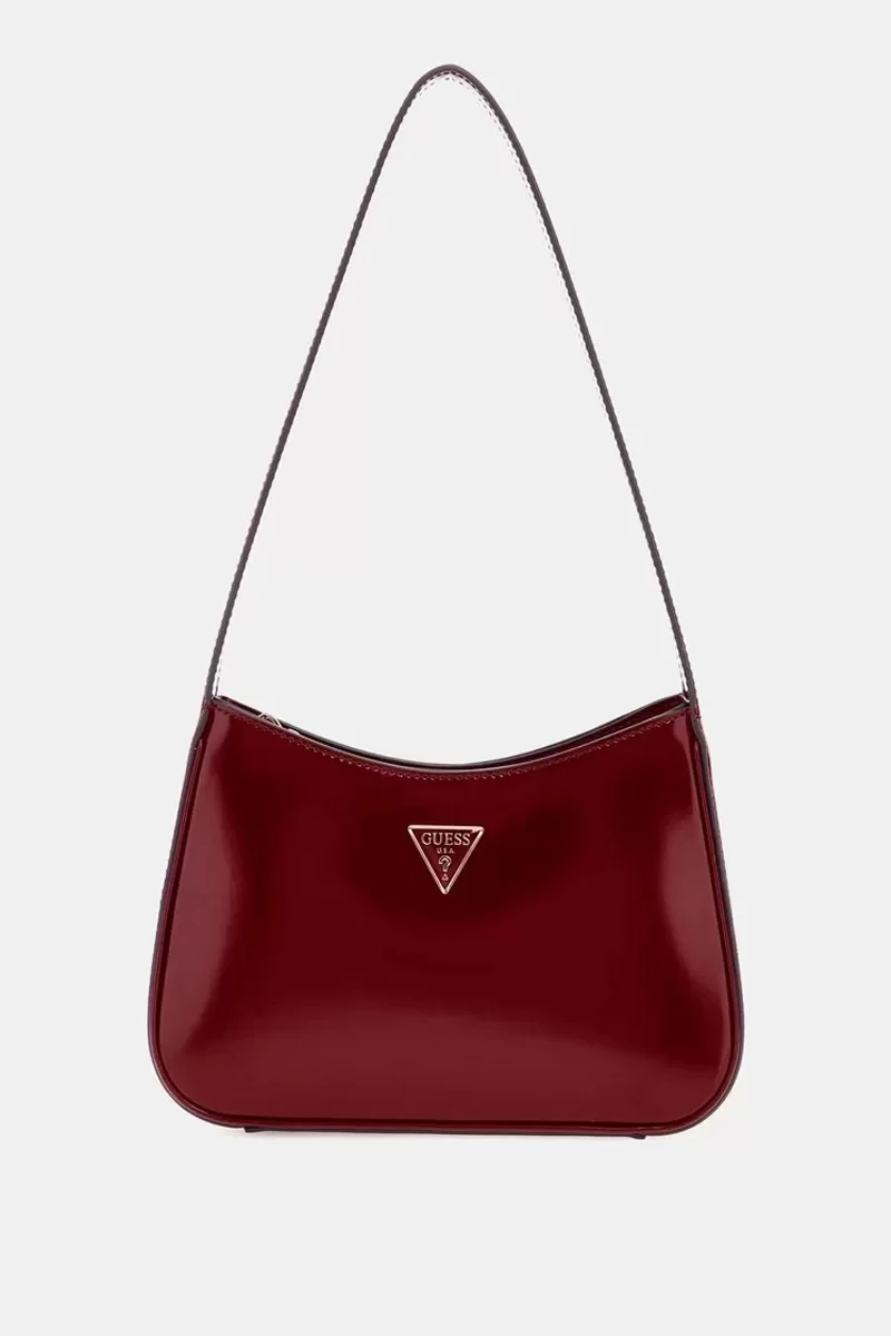 Guess Arnela Top Zıp Shoulder Bag Kadın Kırmızı Omuz Çantası HWNG9496170-RED
