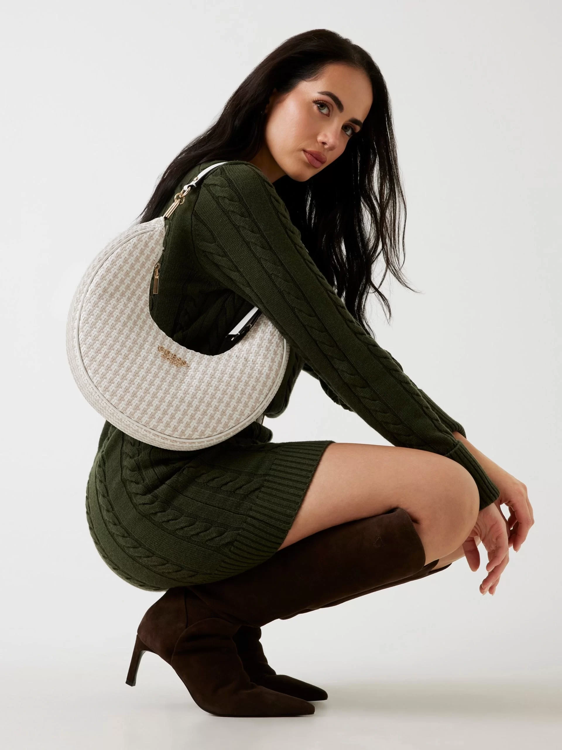 Guess Atalia Kadın Çok Renkli Omuz Çantası HWWG9631020-WML