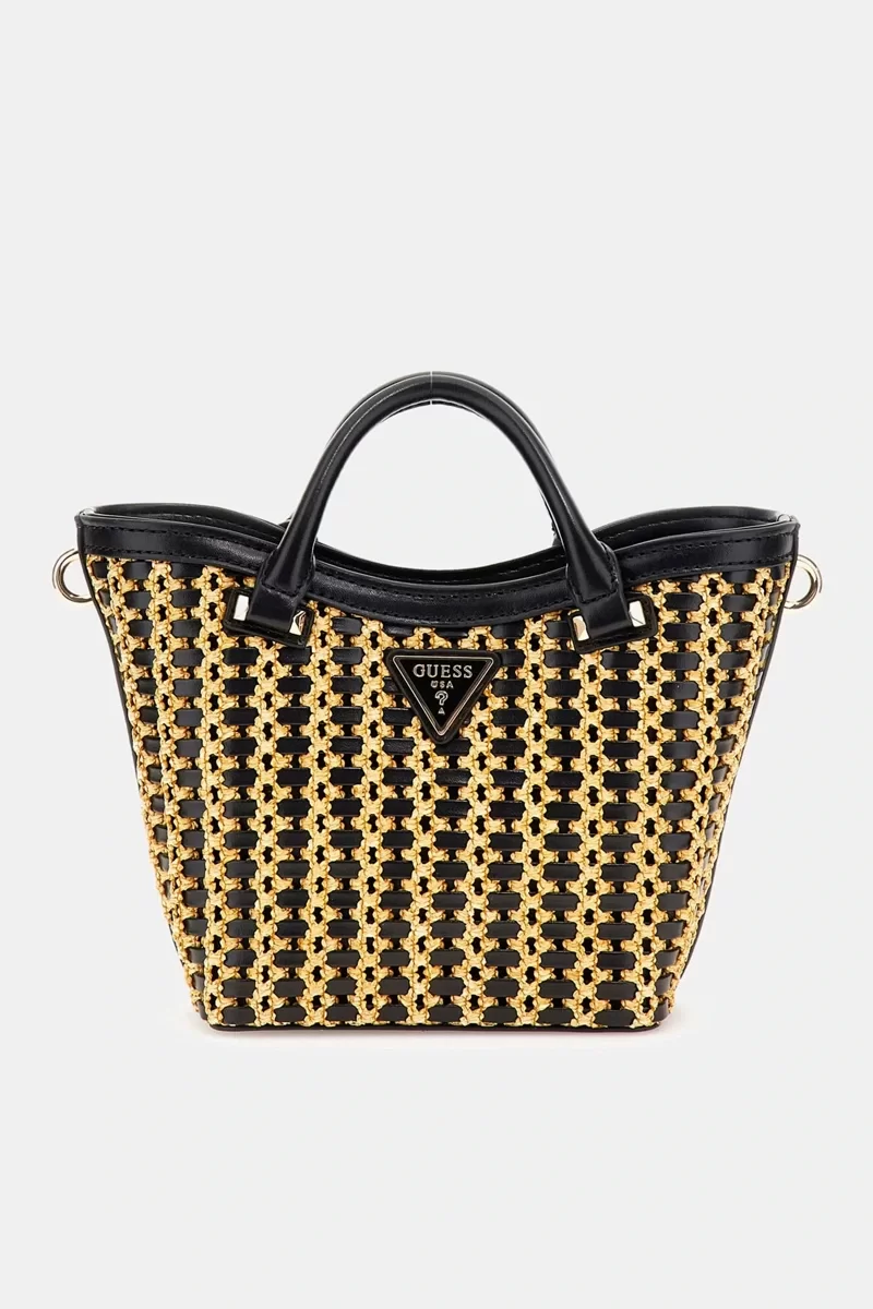 Guess Atalıa Mını Tote Kadın Siyah Mini Çanta HWWG9647750-NTB