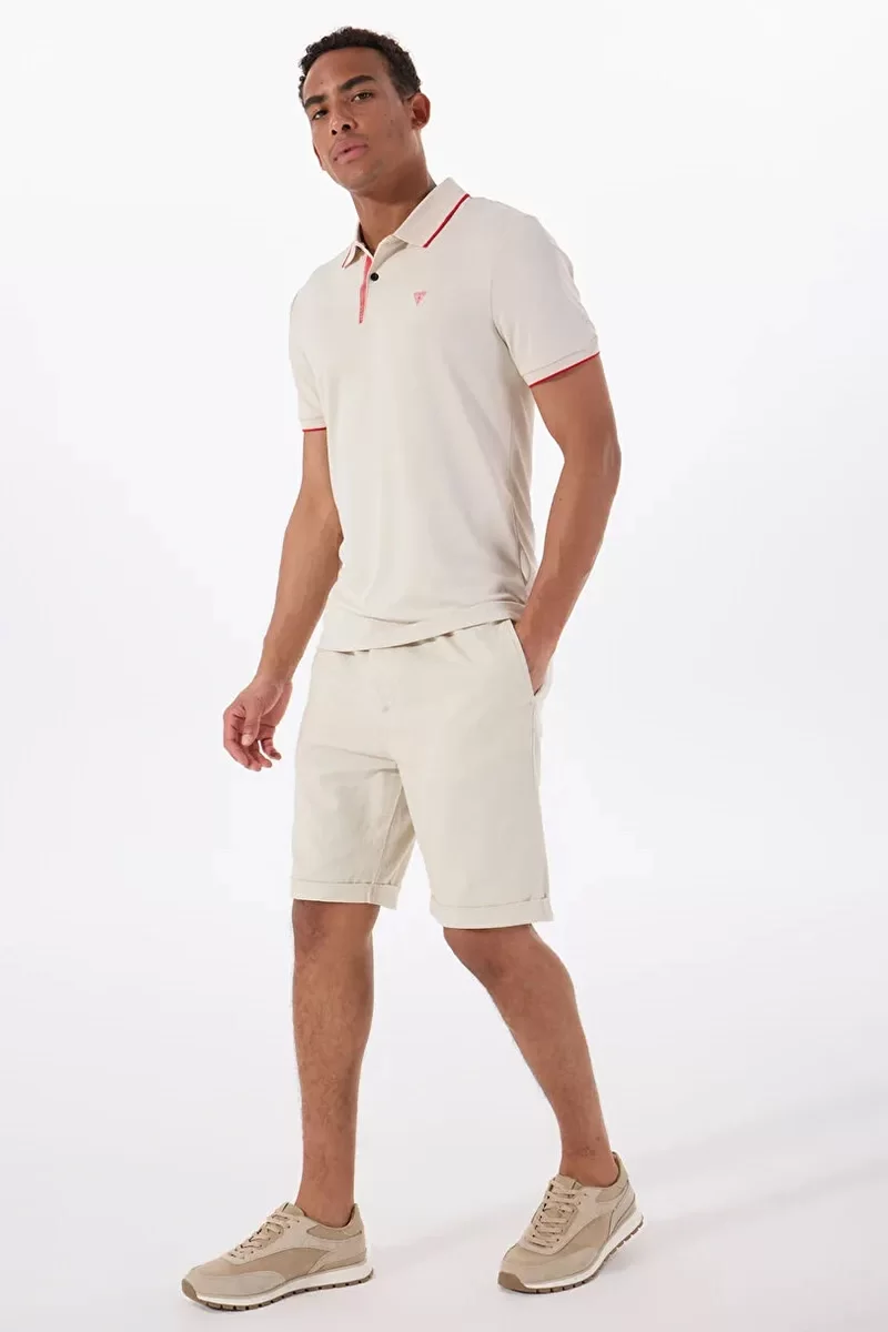 Guess AXEL SHORT Erkek Krem Şort M5GD55WH4EA-G1CV