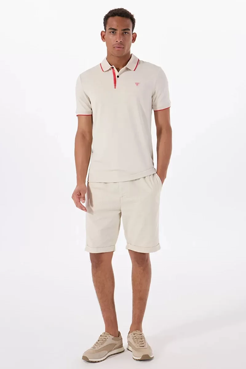 Guess AXEL SHORT Erkek Krem Şort M5GD55WH4EA-G1CV