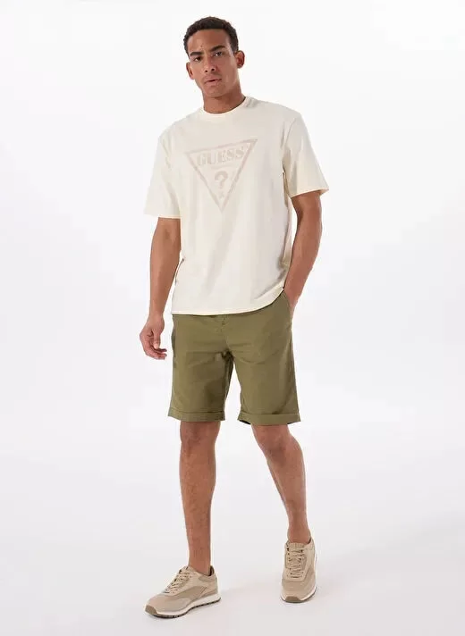 Guess AXEL SHORT Erkek Yeşil Şort M5GD55WH4EA-G896