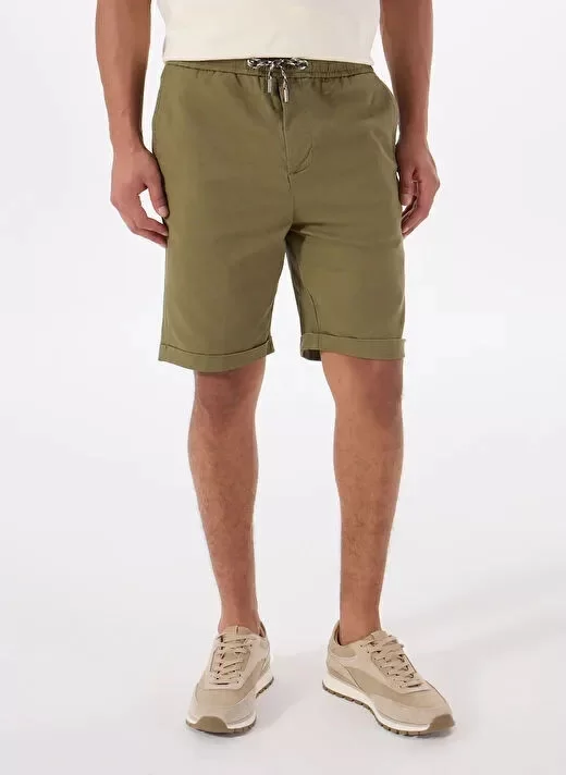 Guess AXEL SHORT Erkek Yeşil Şort M5GD55WH4EA-G896