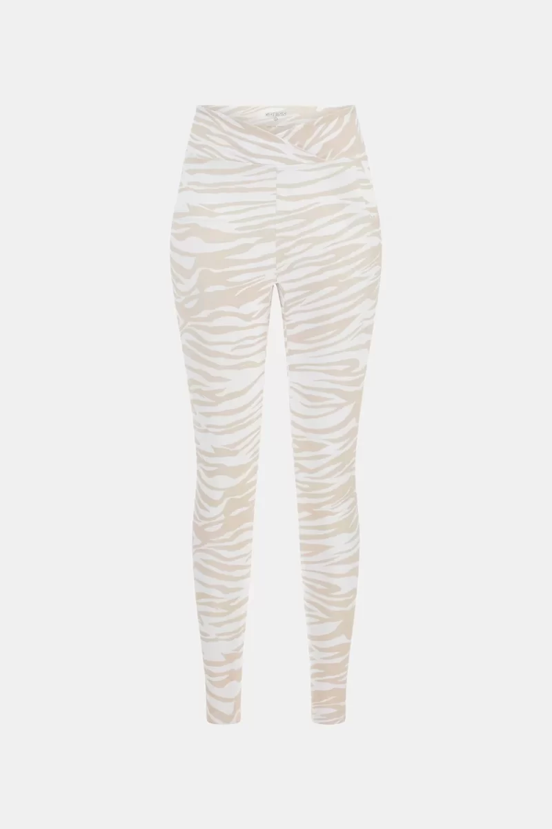 Guess AYLA LEGGING 4/4 Kadın Altın Tayt V4GB05MC049-P8DA