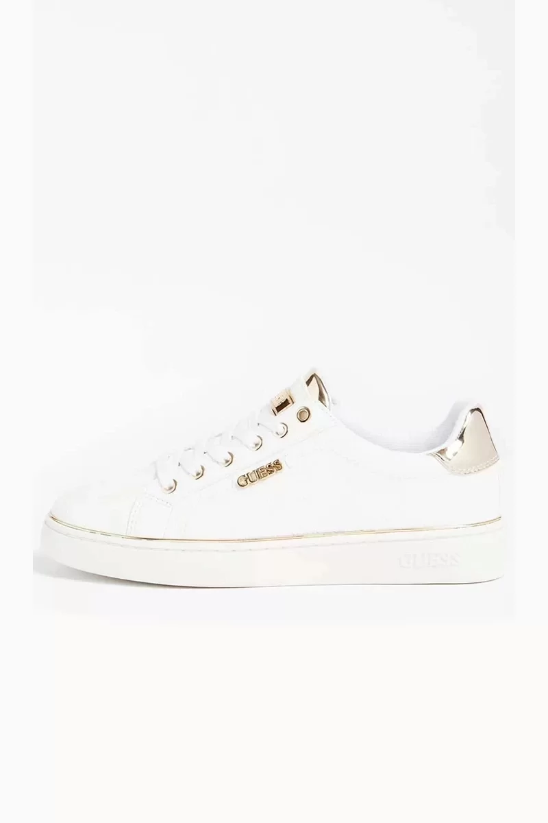 Guess BECKIE/ACTIVE LADY/L Kadın Beyaz Sneaker FL5BEKFAL12-WHITE