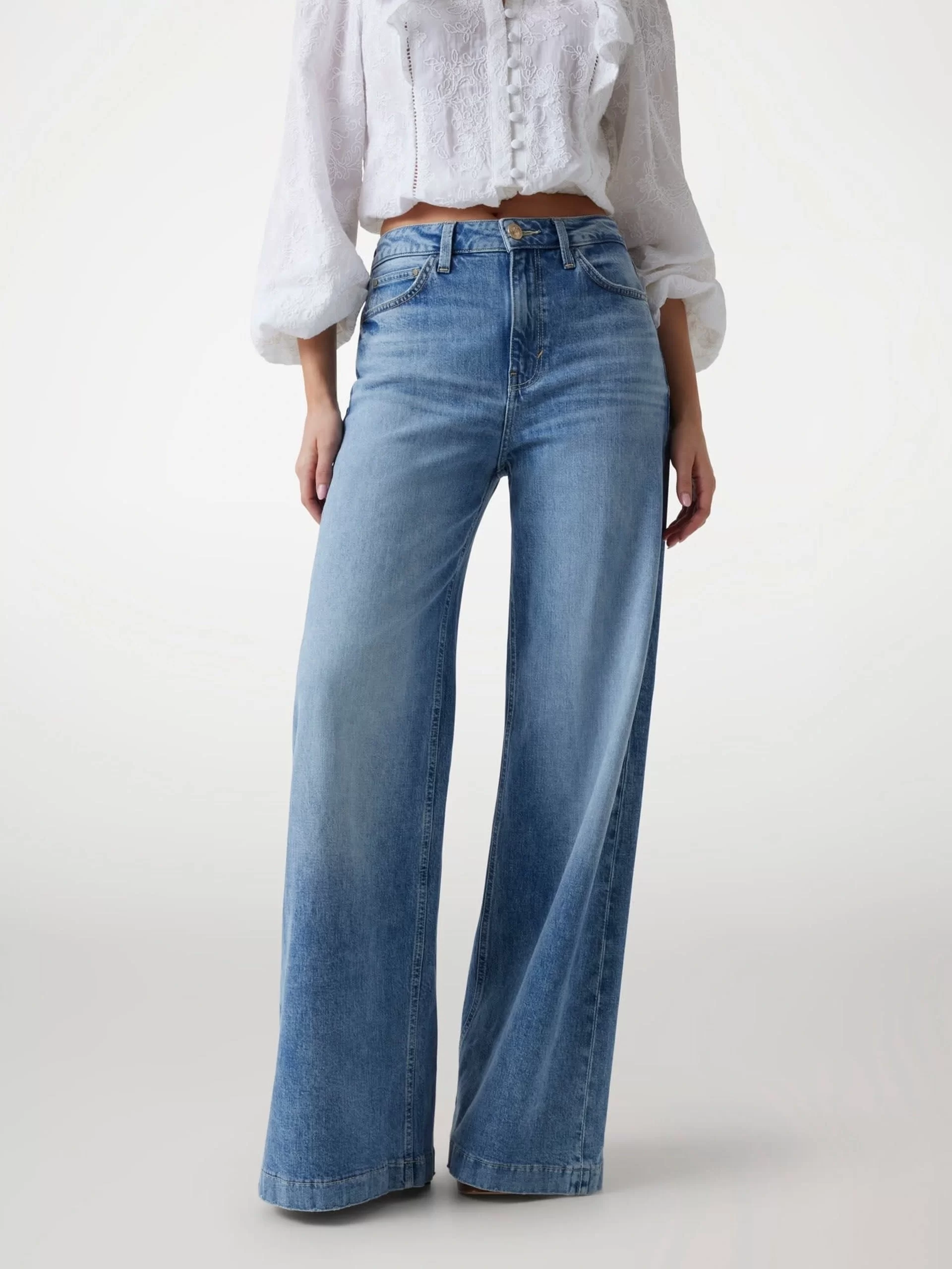 Guess Bellagio Kadın Mavi Skinny Fit Jean W5YA1CD5QP2-UBL1