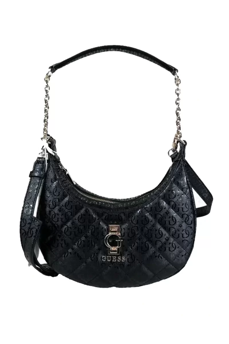 Guess Bessey Hobo Shoulder Bag Kadın Siyah Omuz Çantası HWGG9522010-BLA