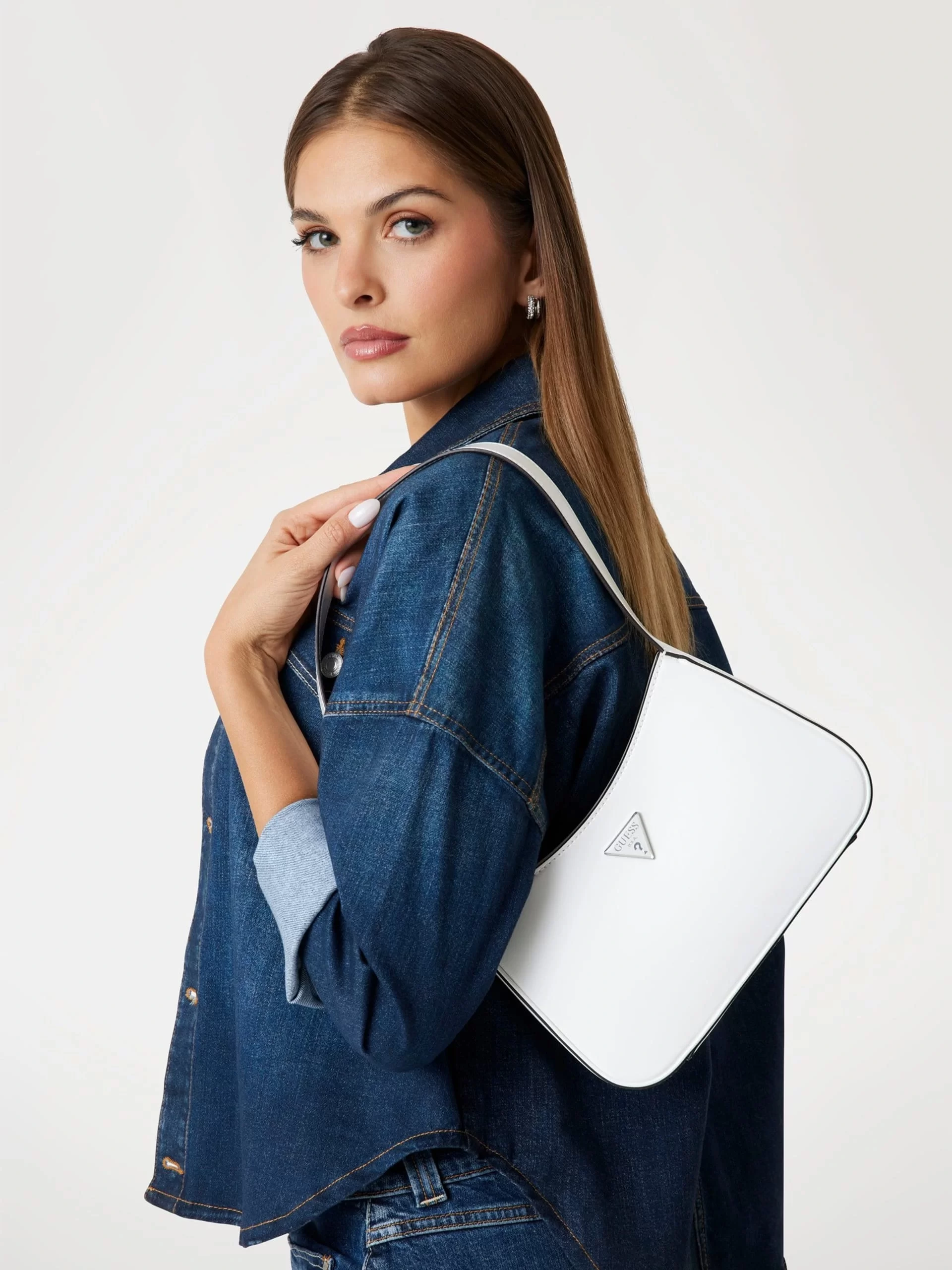 Guess Betula Kadın Beyaz El Çantası HWNY9496170-WHI