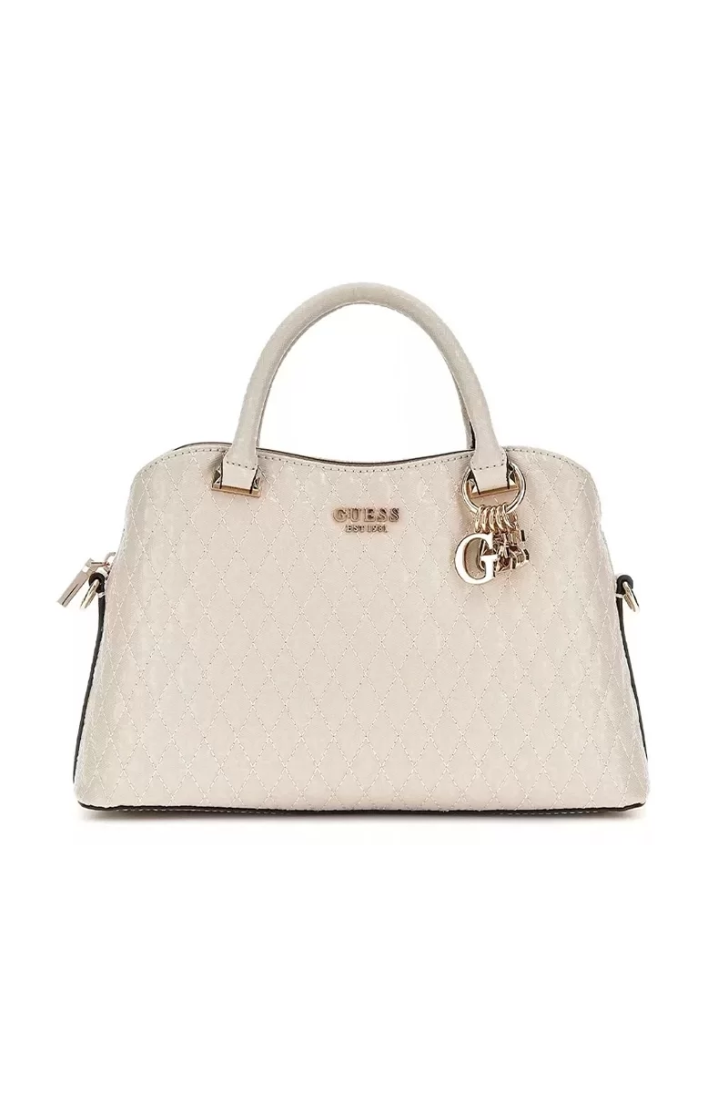 Guess BETULA SATCHEL Kadın Kahverengi El Çantası HWGG9626060-TAU