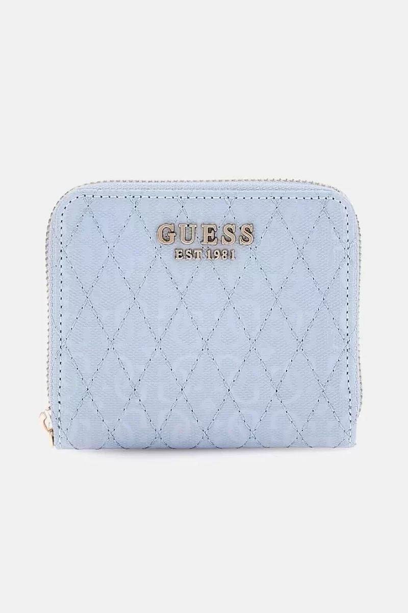 Guess BETULA SLG SMALL ZIP AROUND Kadın Mavi Cüzdan SWGG9626137-STU