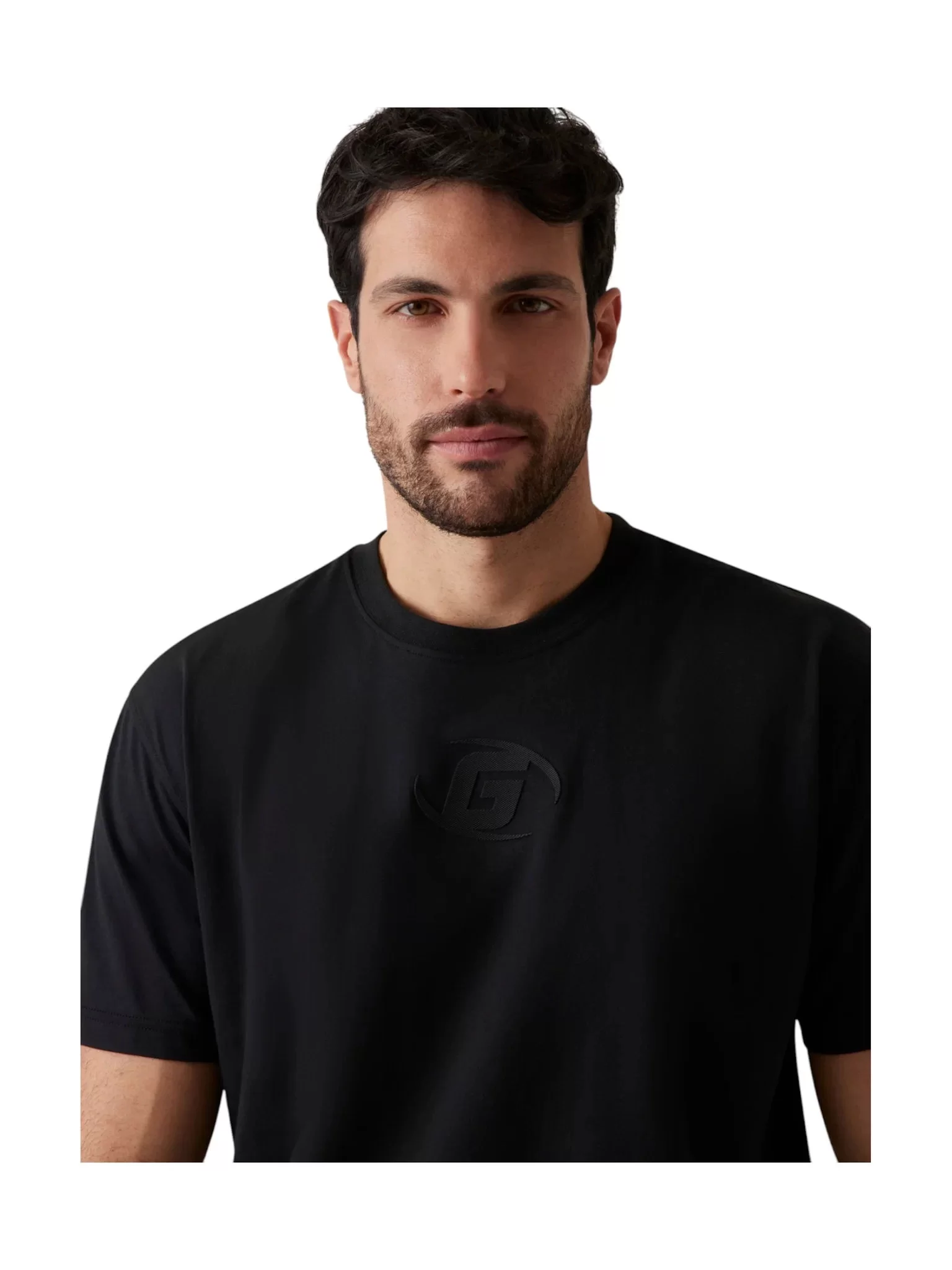 Guess BLAZING CN T-SHIRT Erkek Siyah T-shirt Z5GI00I3Z14-JBLK