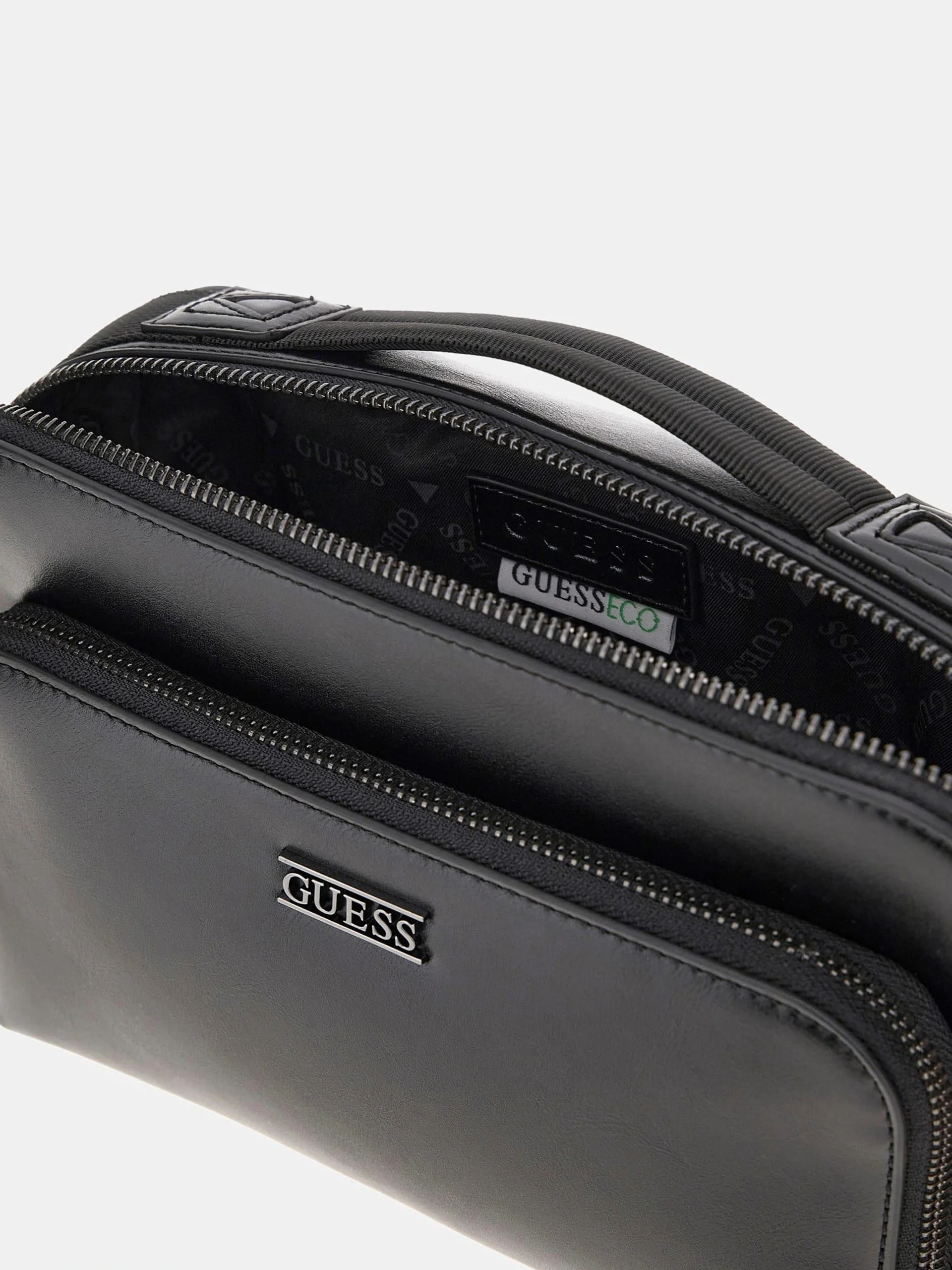 Guess Boston Erkek Siyah Çapraz Askılı Çanta HMBOCAP5439-BLA