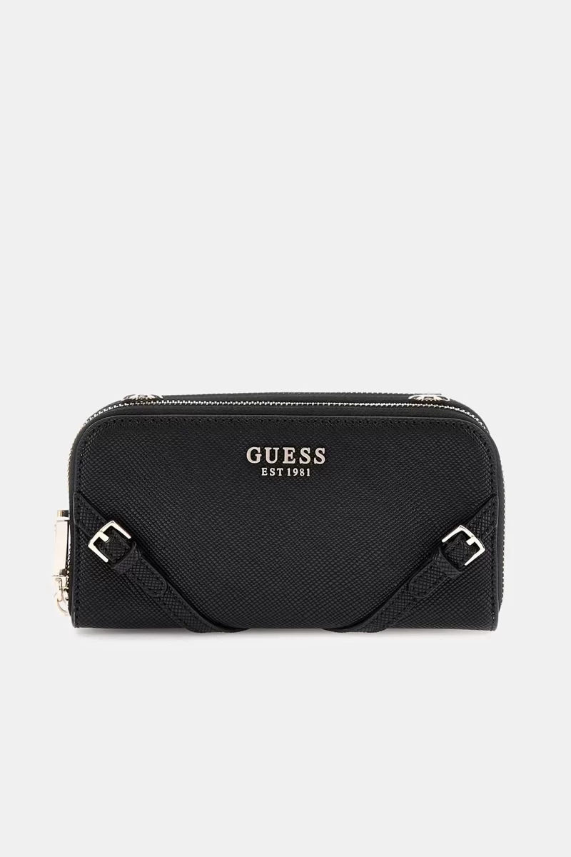 Guess BRAMINA CROSSBODY ORGANIZER Kadın Siyah Mini Çanta HWZG9636790-BLA