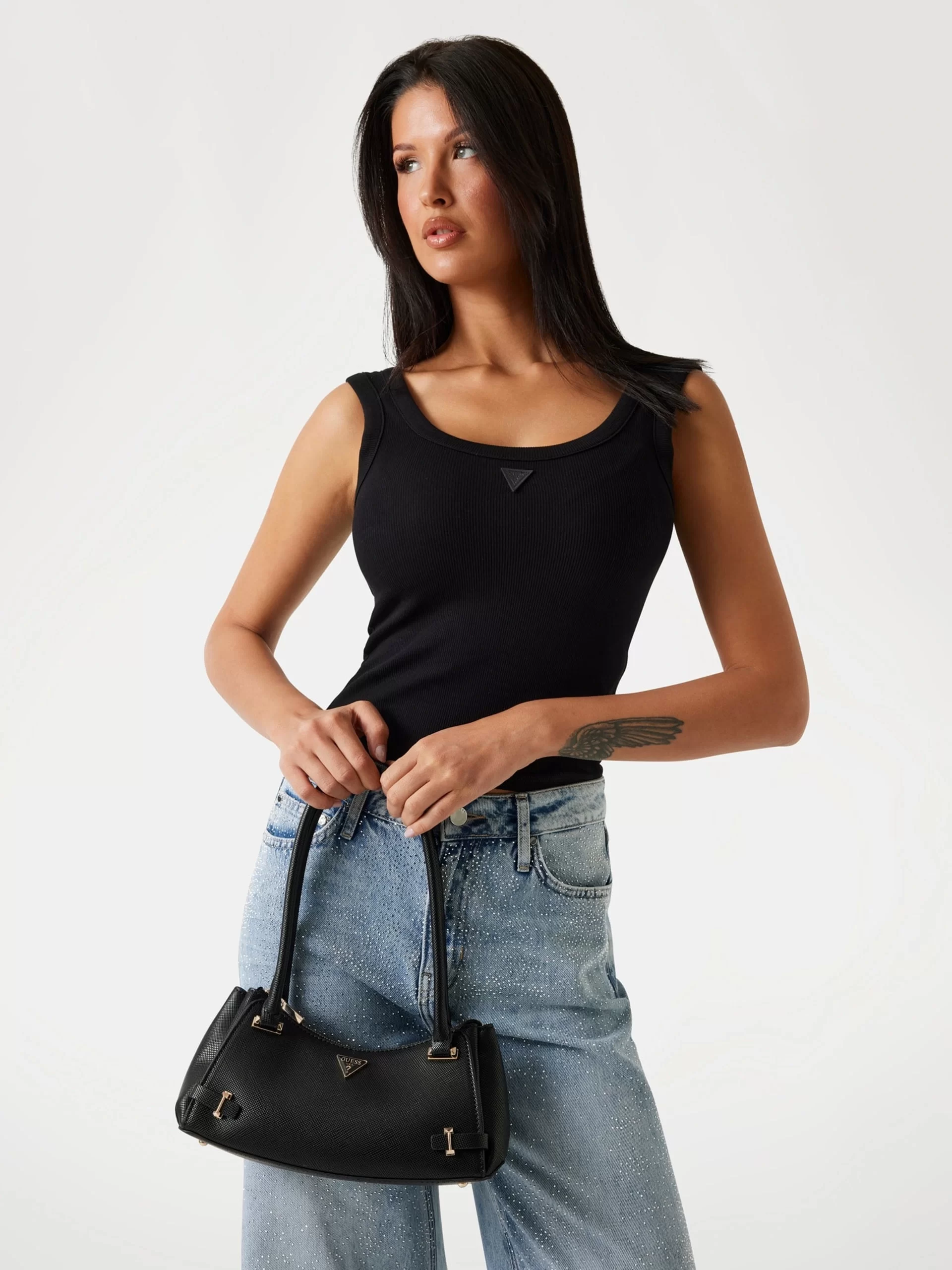 Guess Bramina Kadın Siyah El Çantası HWZG9657170-BLA