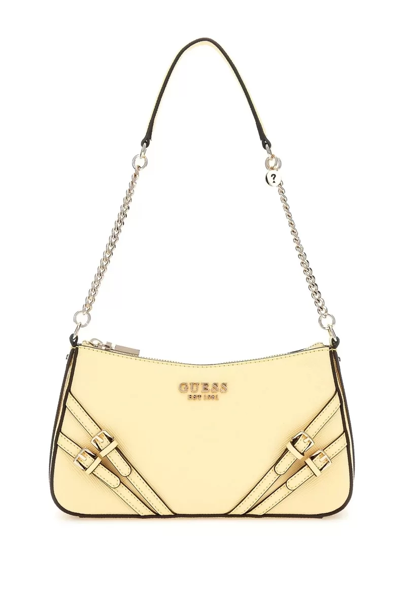 Guess Bramına Top Zıp Shoulder Kadın Sarı Omuz Çantası HWZG9636180-CSL