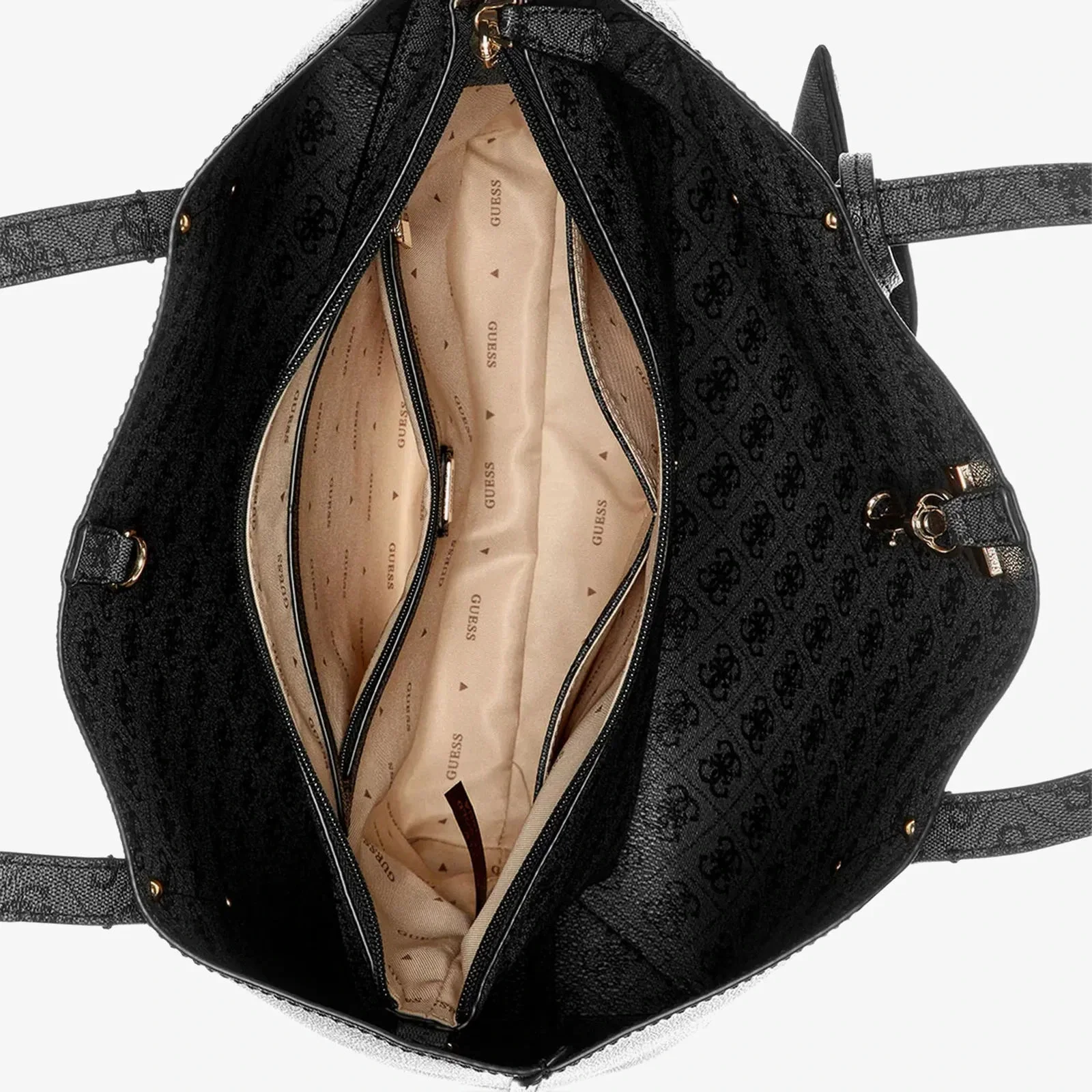 Guess Brenton Kadın Antrasit Tote Çanta HWLG9648230-CLO