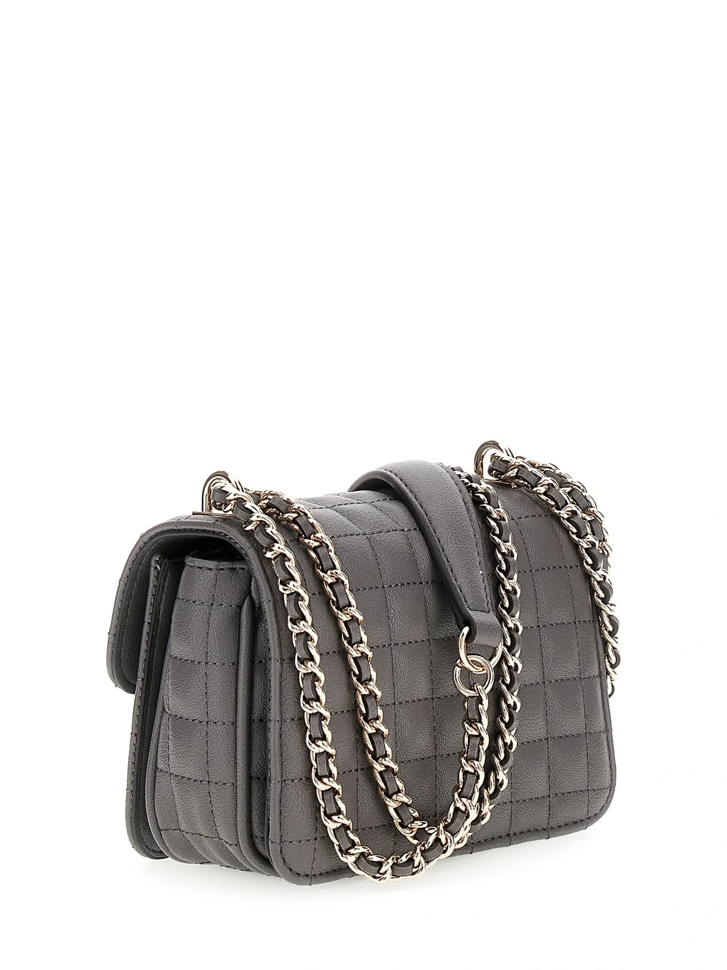 Guess Brera Kadın Antrasit Omuz Çantası HWQG8424780-SLA