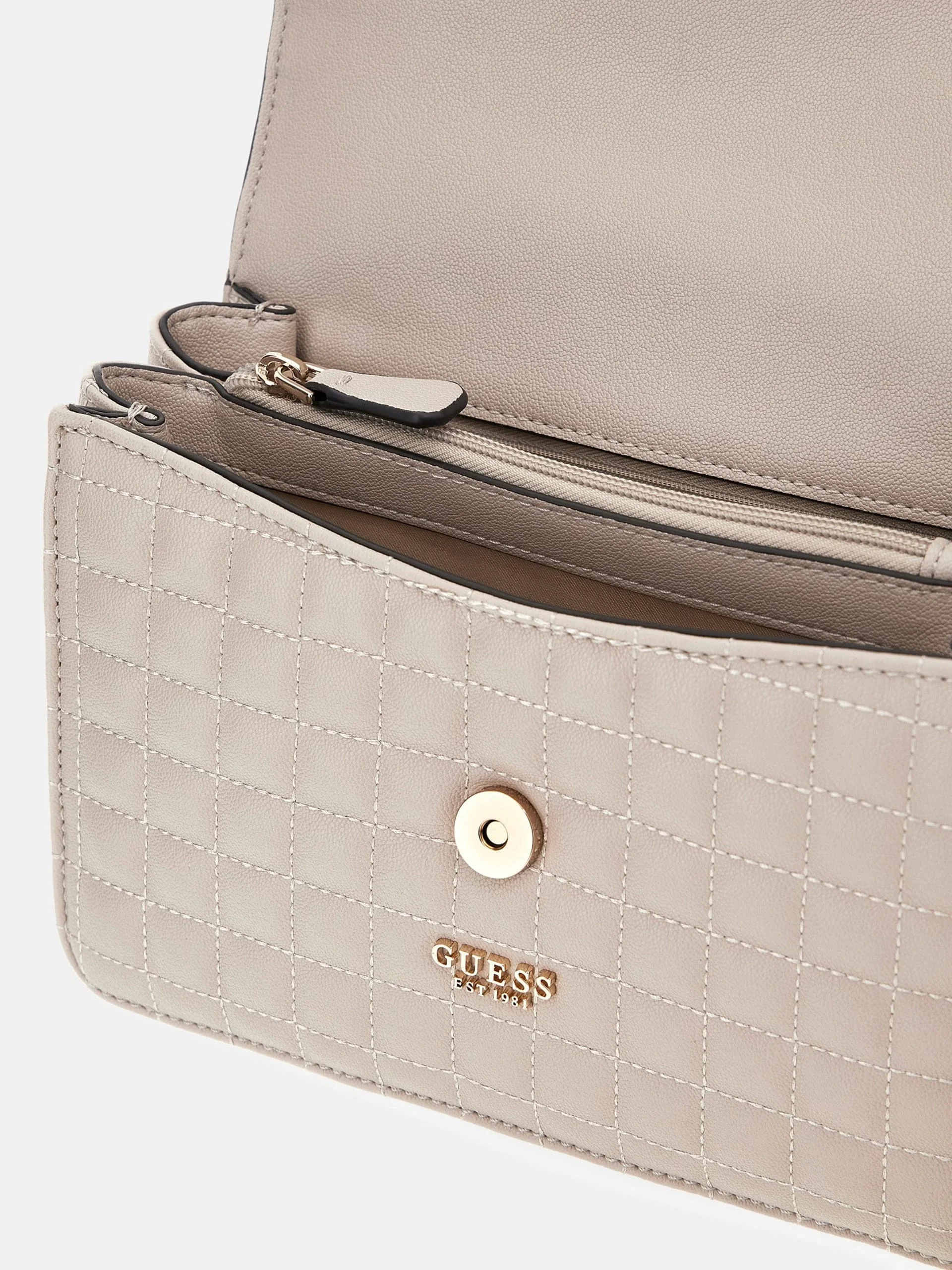 Guess Brera Kadın Bej Omuz Çantası HWQG8424210-LTA