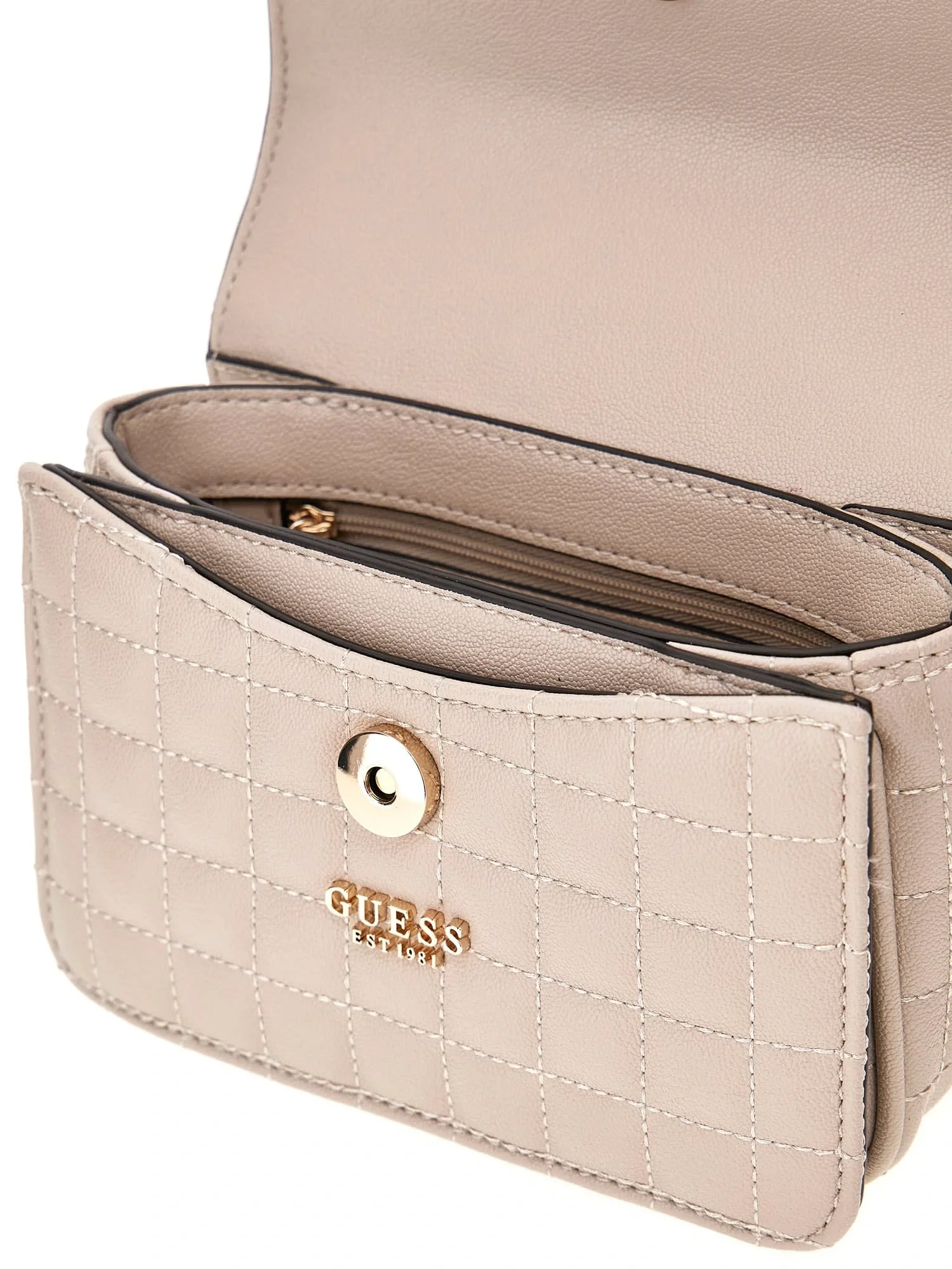 Guess Brera Kadın Bej Omuz Çantası HWQG8424780-LTA