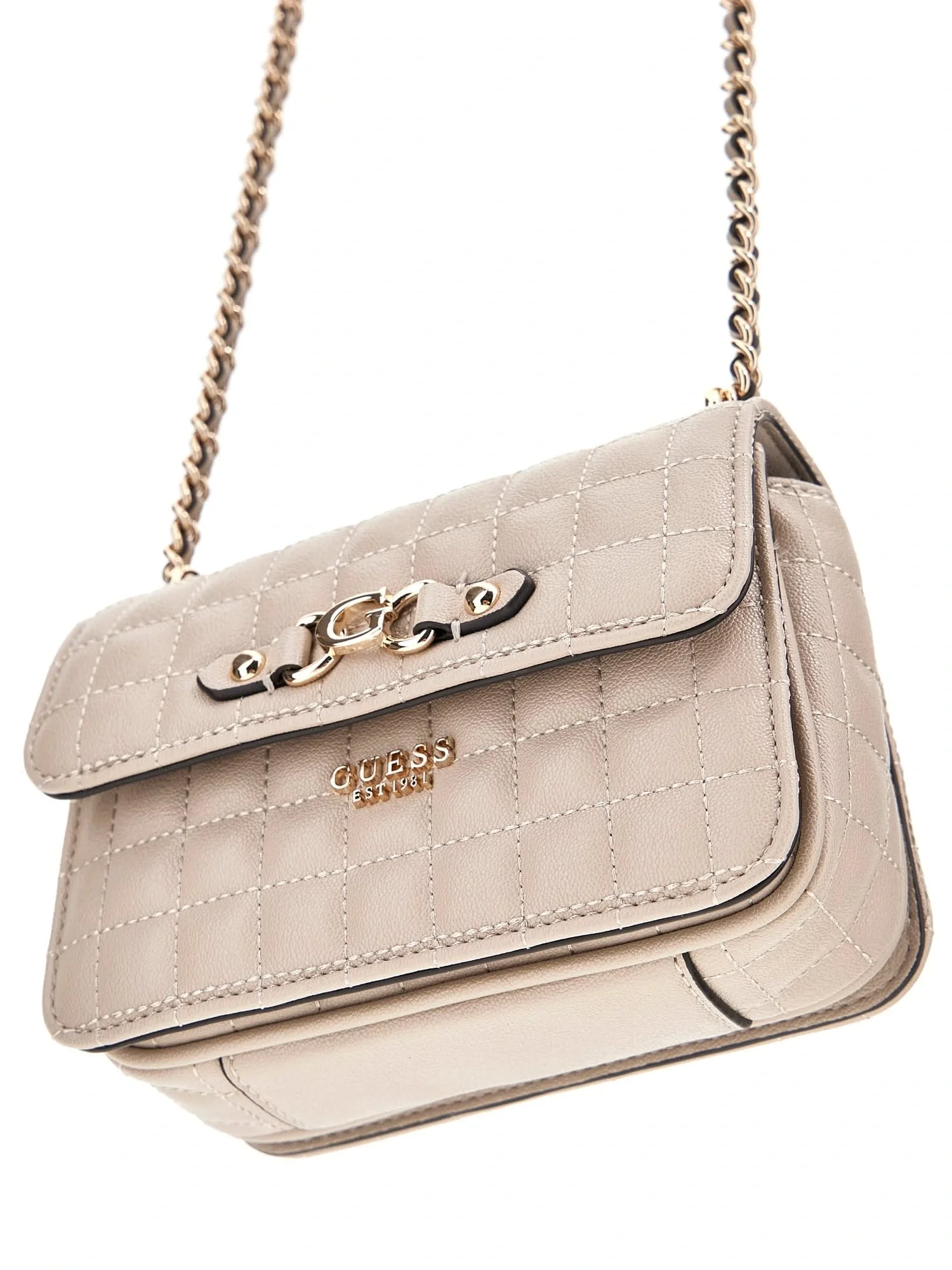 Guess Brera Kadın Bej Omuz Çantası HWQG8424780-LTA