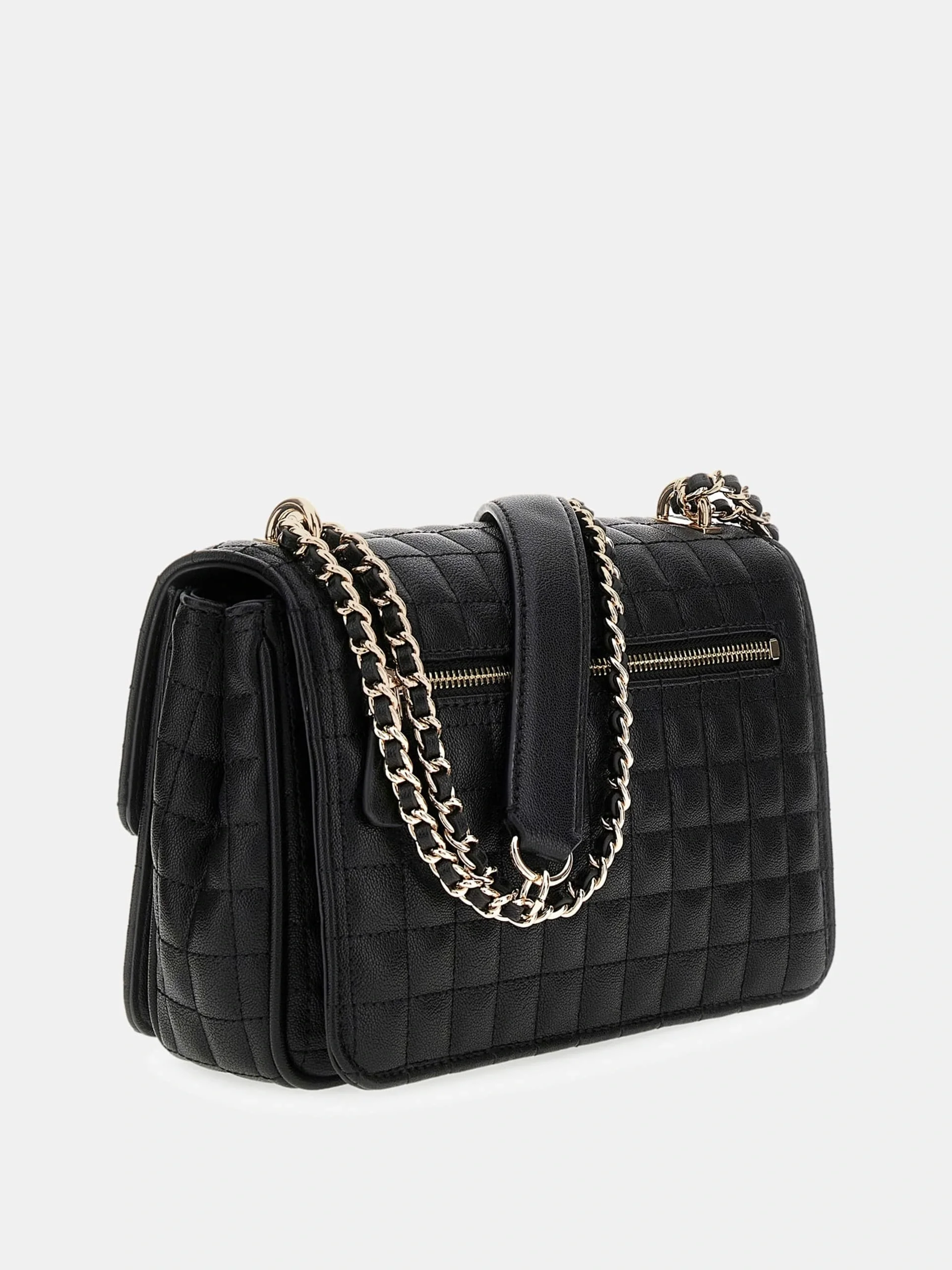 Guess Brera Kadın Siyah Omuz Çantası HWQG8424210-BLA
