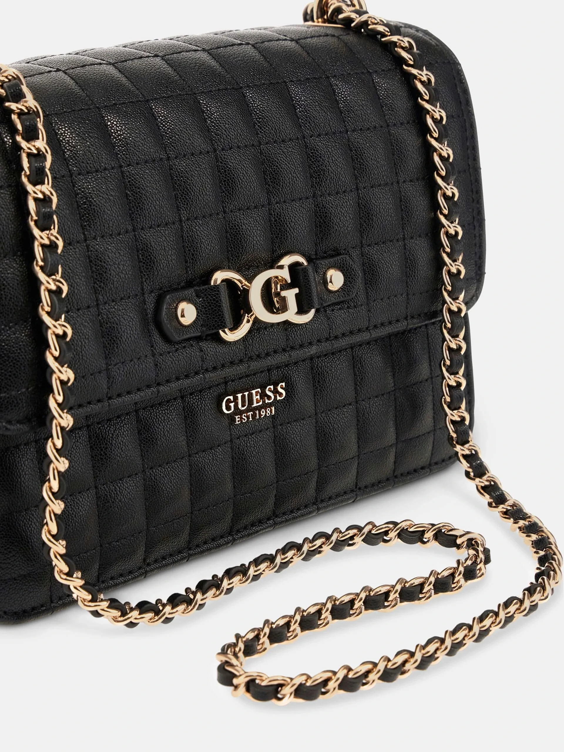 Guess Brera Kadın Siyah Omuz Çantası HWQG8424210-BLA